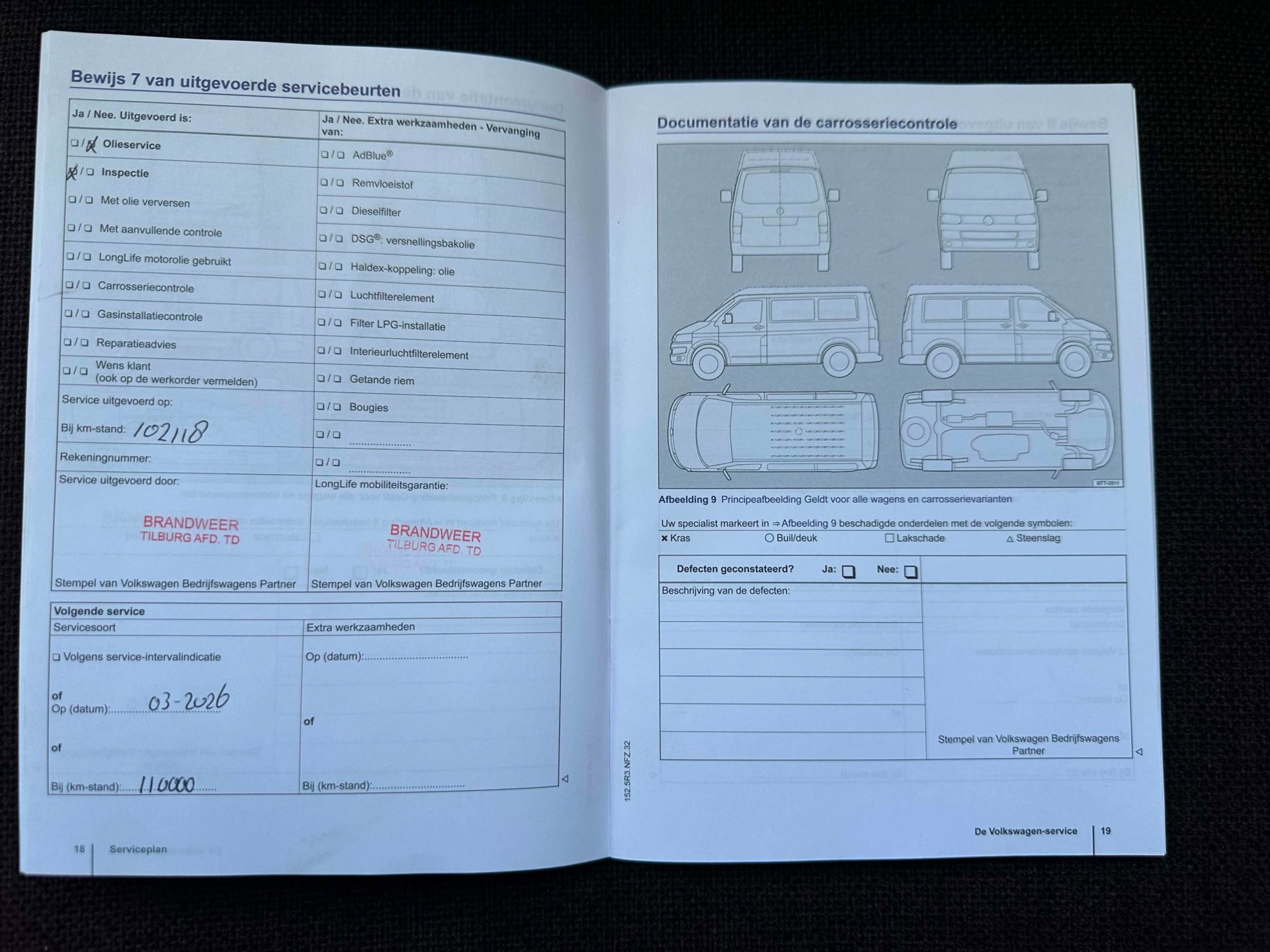Foto van Volkswagen Kombi