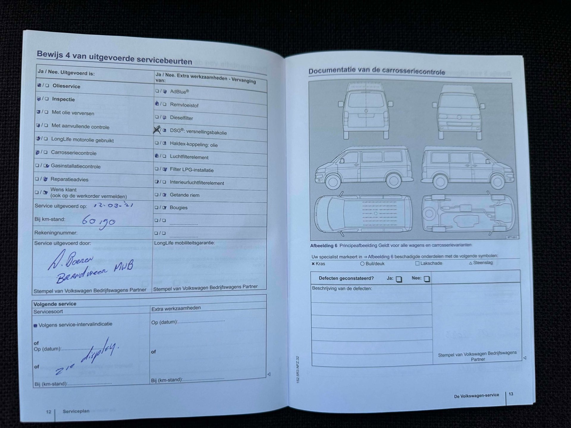 Foto van Volkswagen Kombi
