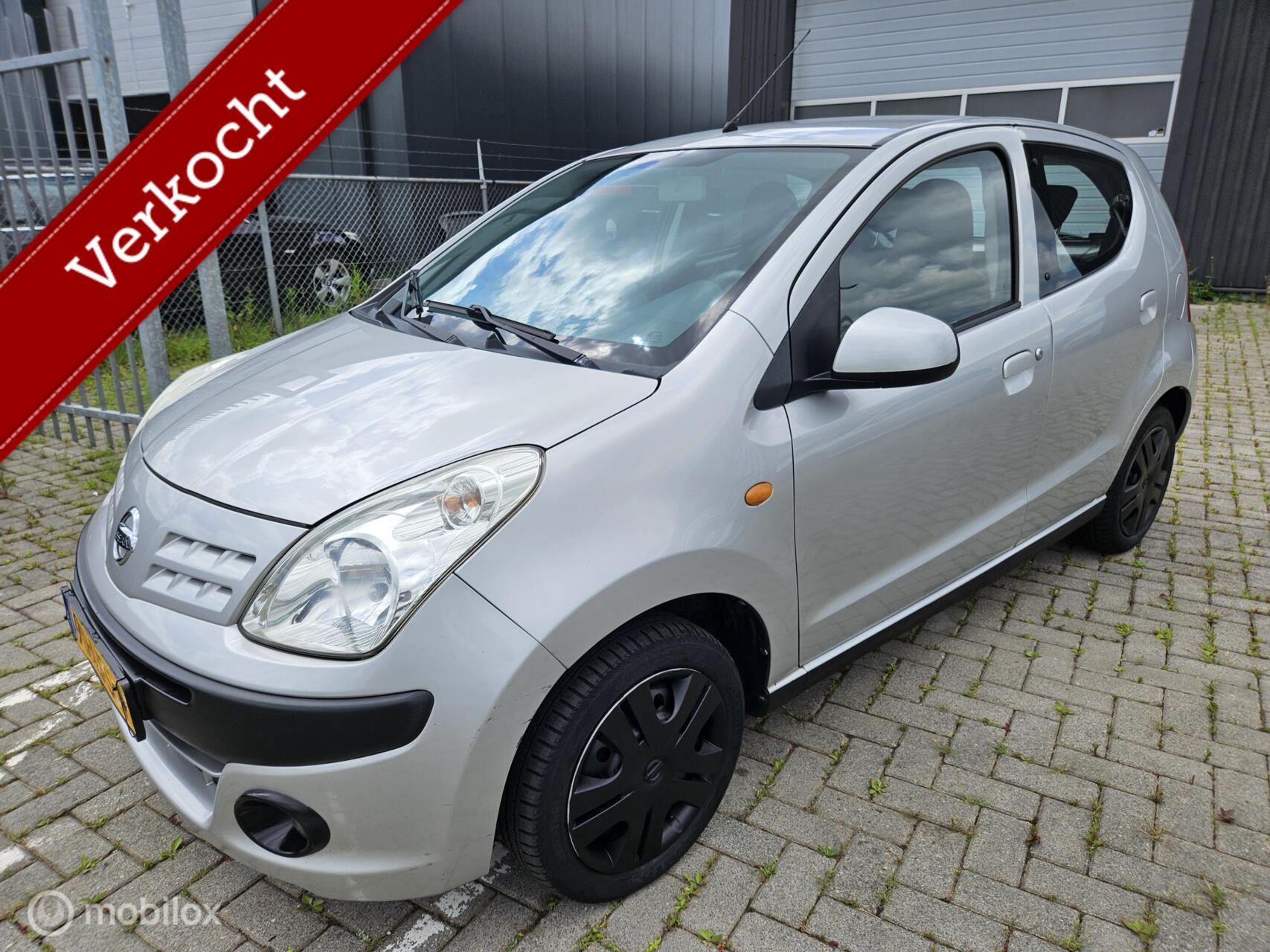 Nissan Nissan Pixo 1.0 Acenta AIRCO/CV/TREKHAAK/APK 05/2027 VASTEPRIJS 2010 - voorkant