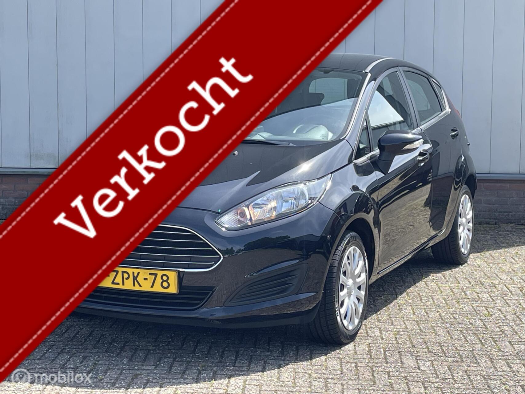 Ford Fiesta 1.0 Style 5-Drs | NL Auto | NAP | PDC | NAVI | Tr-haak | 2015 - voorkant