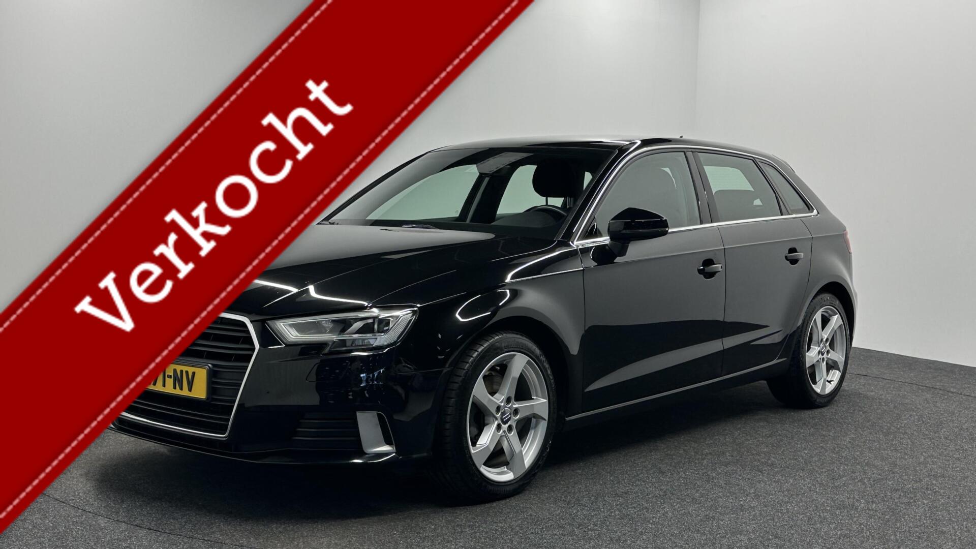 Audi A3 Sportback 30 TFSI Sport Lease Edition NAVI ECC CRUISE LM. 2019 - voorkant