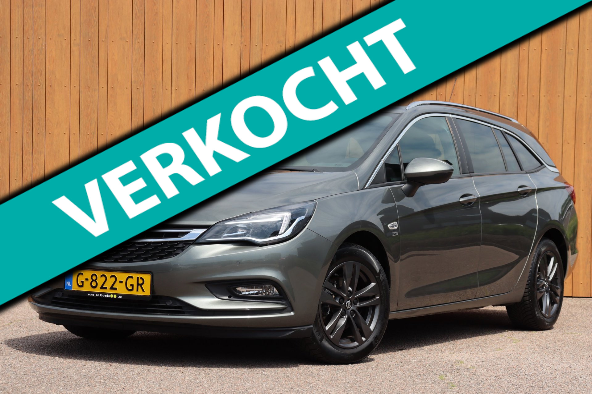 Opel Astra Sports Tourer 1.0 Turbo 120 Jaar Edition org.NL Comfort-st. afn.trekhaak 2019 - voorkant