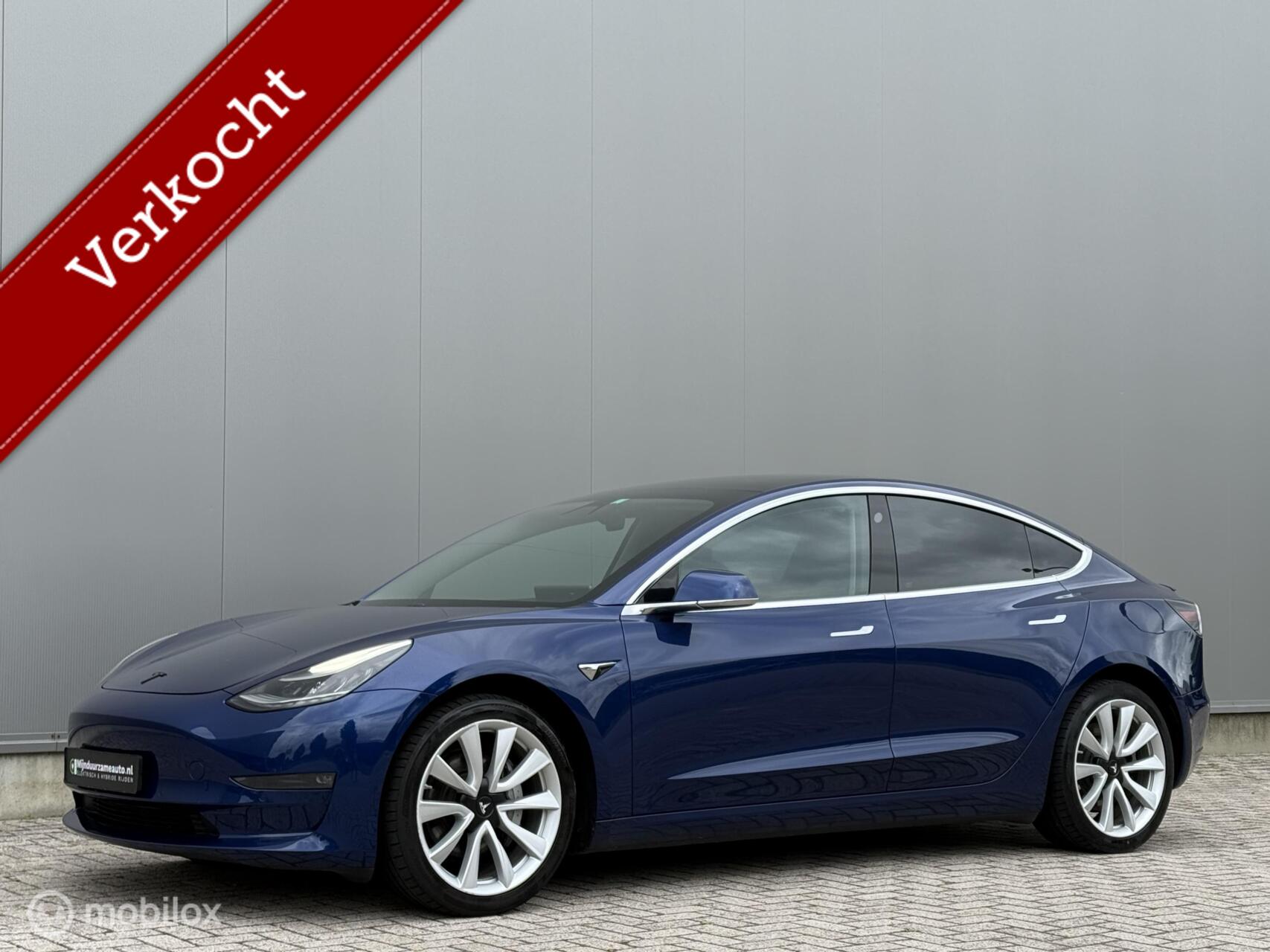 Tesla Model 3 Long Range AWD 75 kWh | SOH 87% I Trekhaak 2019 - voorkant