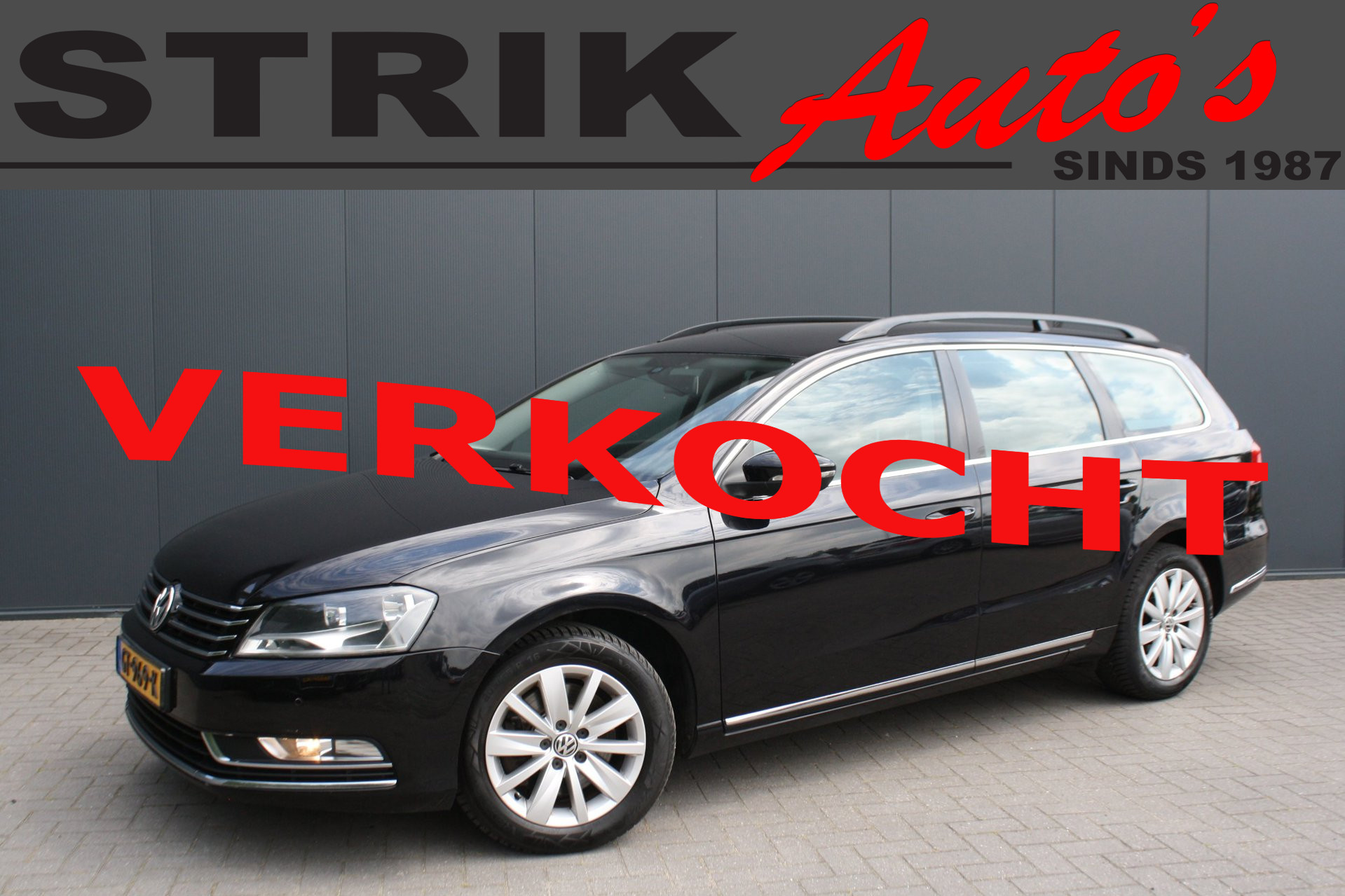 Volkswagen Passat 1.6 TDI EURO 5 Highline BlueMotion - NAVIGATIE - 2 x PDC - TREKHAAK 2012 - voorkant