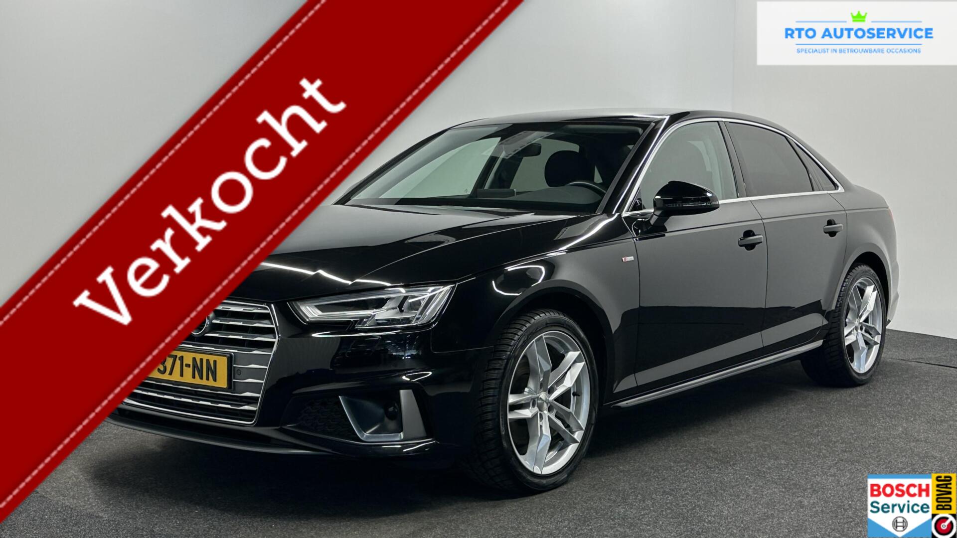 Audi A4 Limousine 35 TFSI Sport S line edition CARPLAY NAVI CRUISE  ECC. 2019 - voorkant