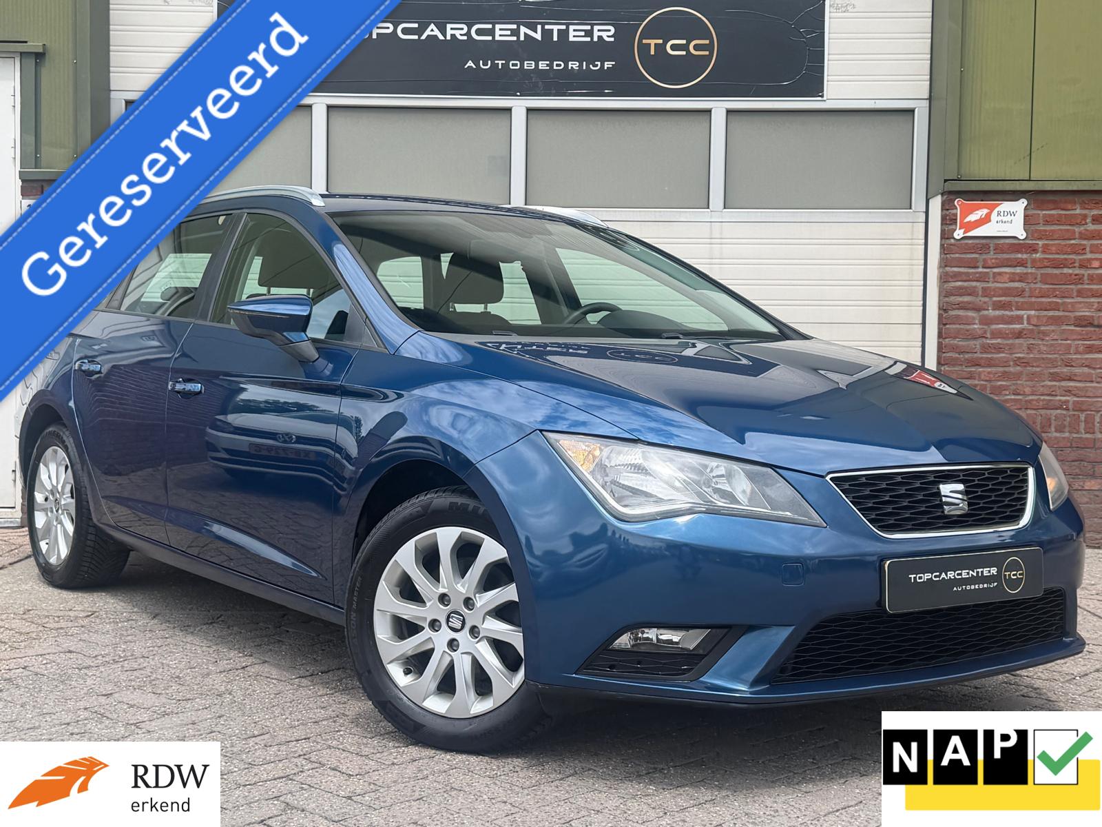 Seat Leon ST 1.2 TSI Style/AIRCO/AUT/TREKH/PARKS/APK/NAP 2014 - voorkant