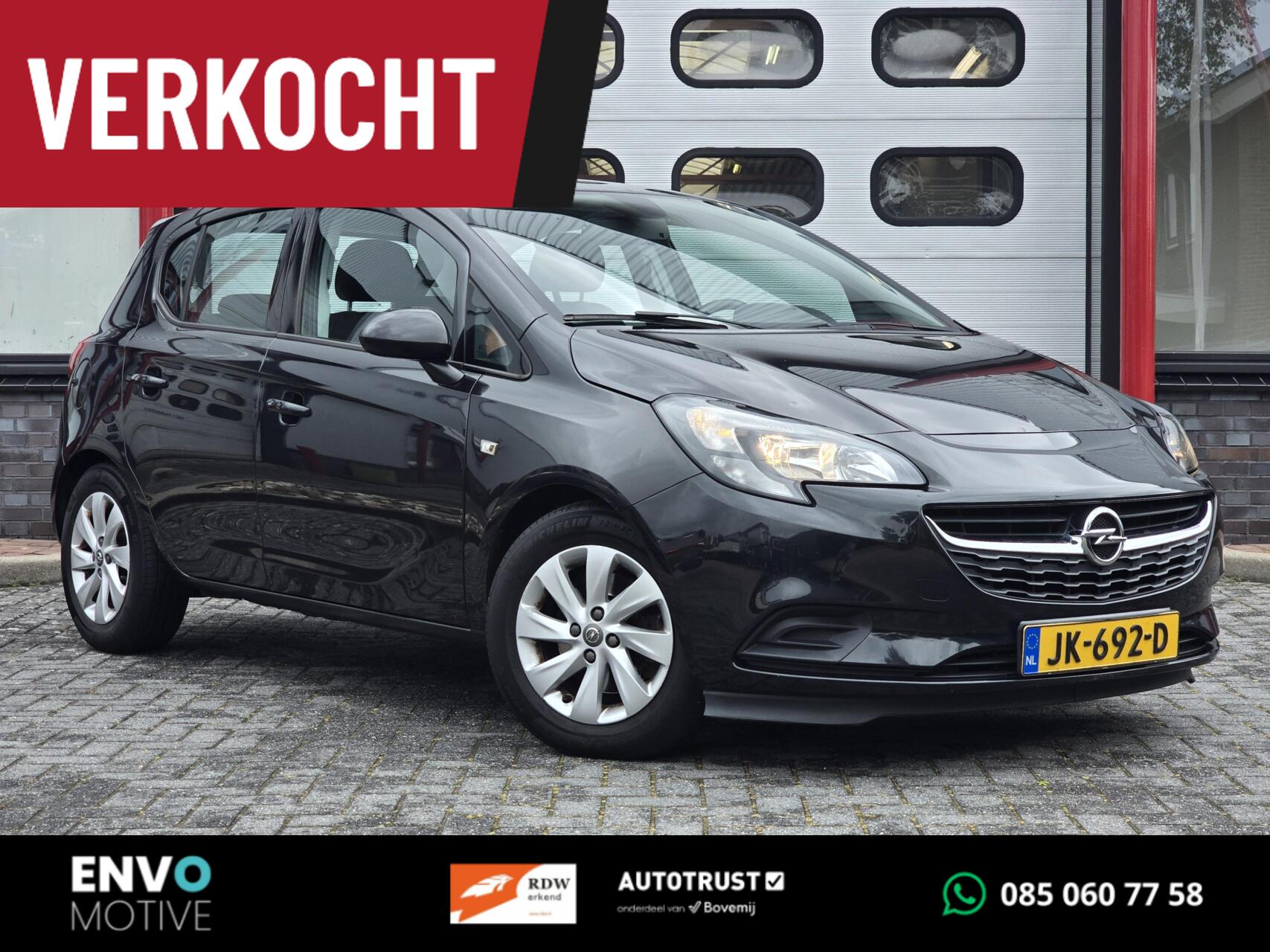 Opel Corsa-e 1.0 Turbo Cosmo Clima/Cruise/Carplay/Navi/Trekh. 2016 - voorkant