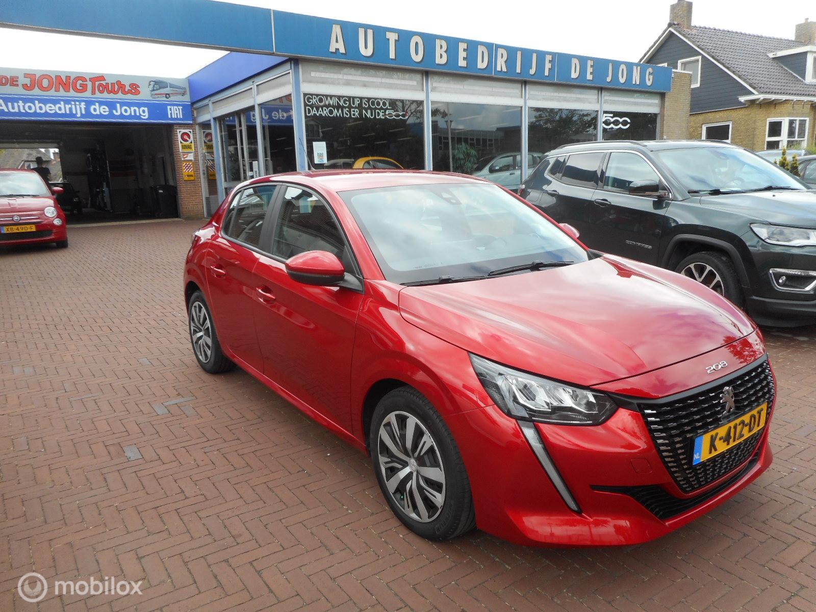 Peugeot 208 1.2 PureTech Blue Lease Allure 2020 - voorkant