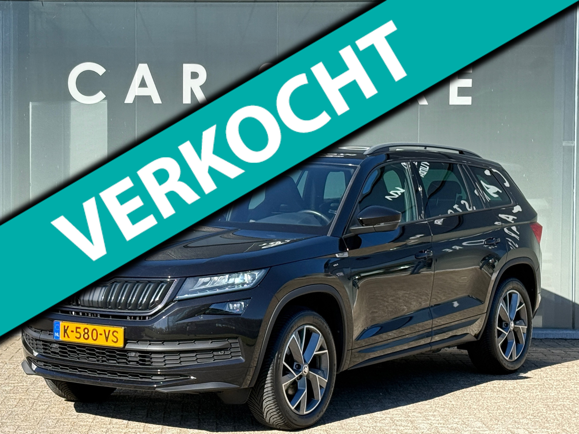Skoda Kodiaq 1.5 TSI 150PK Sportline ACC|Memory|Canton|Trekhaak 2021 - voorkant