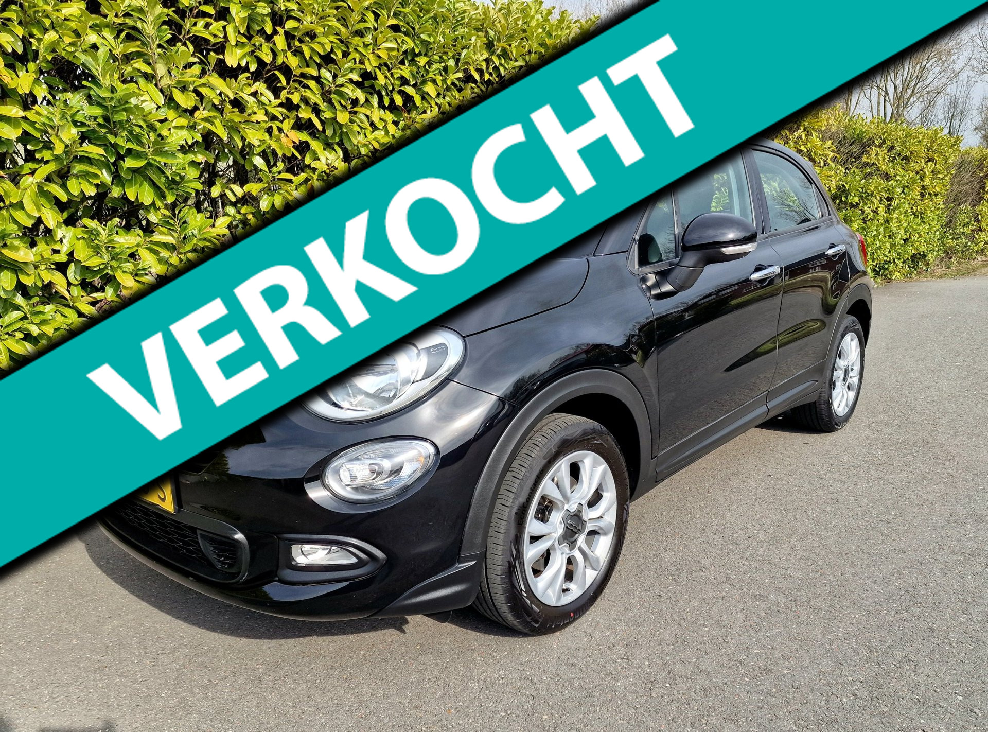 Fiat Fiat 500x 1.4 Turbo Nw distributieriem Nw banden Airco Clima control 2016 - voorkant