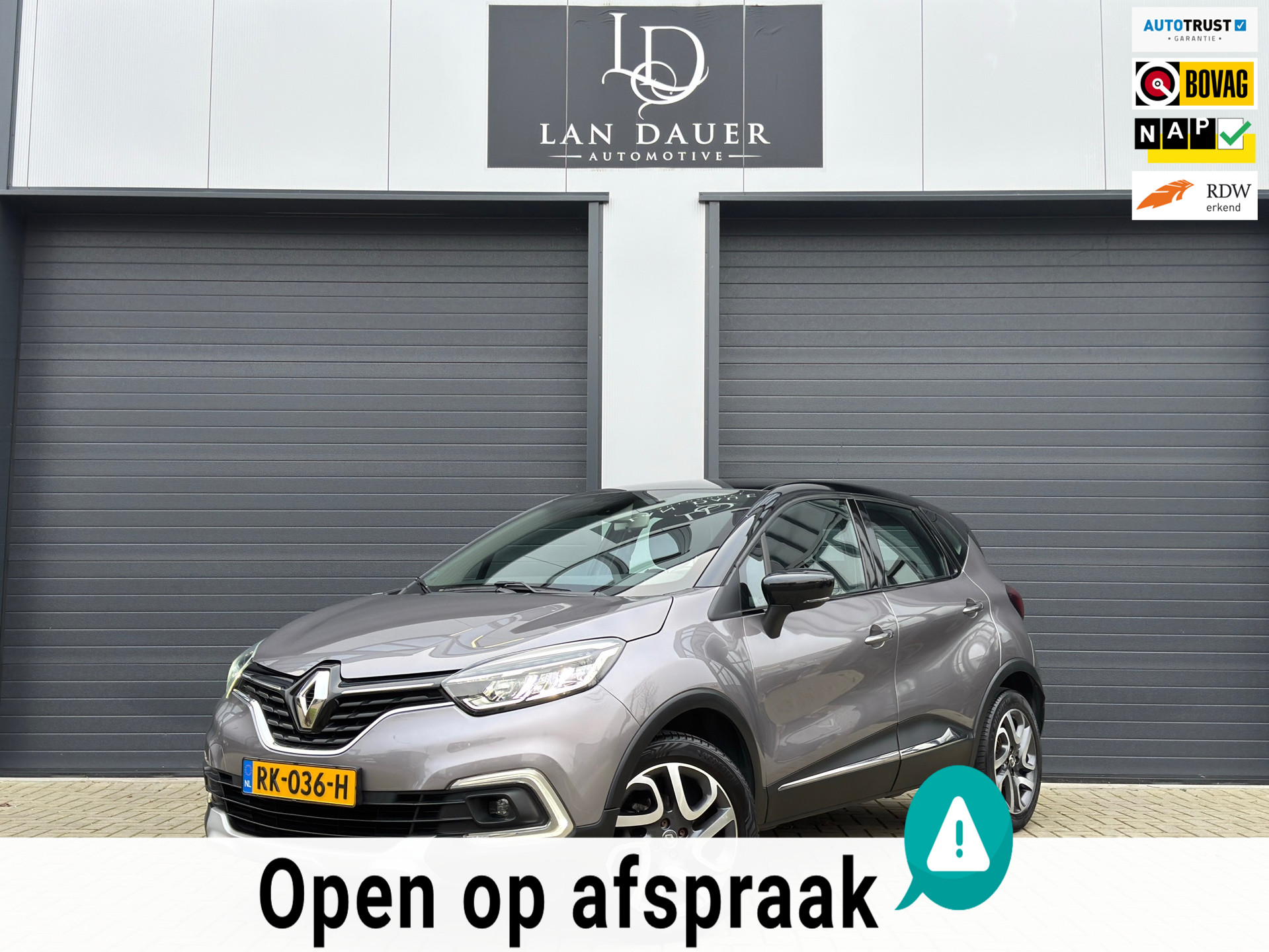 Renault Captur 0.9 TCe Intens / NAP Lage KM / LED / APK 2017 - voorkant