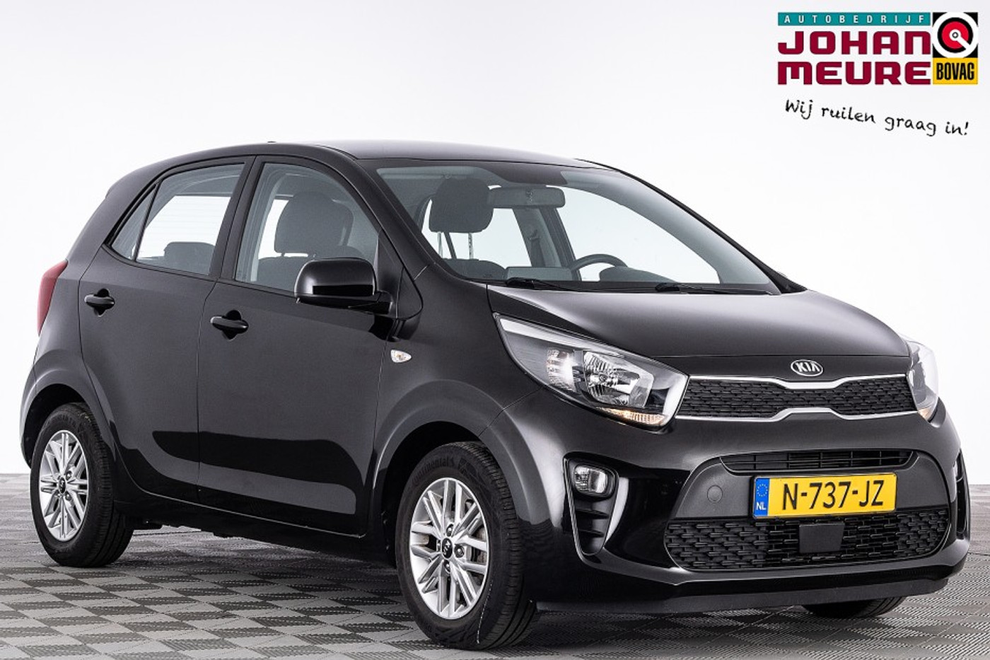 Kia Picanto 1.0 DPi DynamicLine | CARPLAY | VELGEN ✅ 1e Eigenaar . 2021 - voorkant