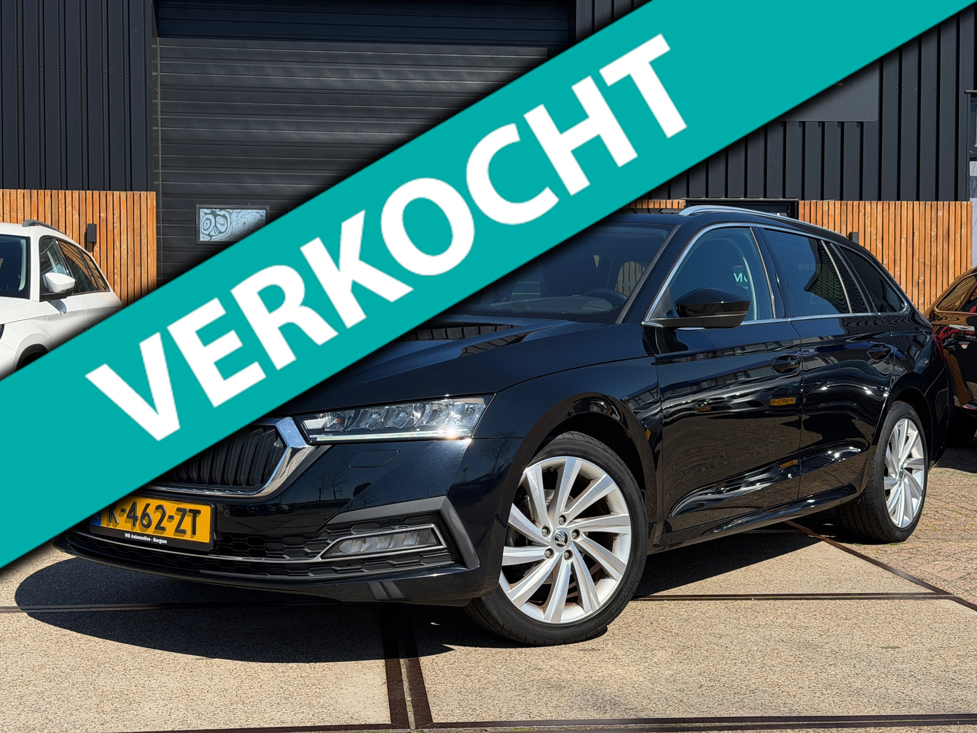 Skoda Octavia 1.0 e-TSI Business Edition Plus Trekhaak Stoelverwarming adaptive cruise climatronic 2021 - voorkant