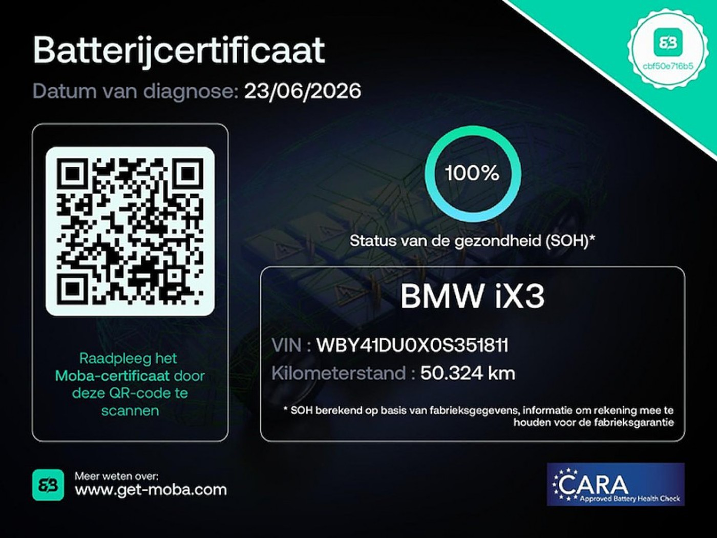 Foto van BMW Ix3