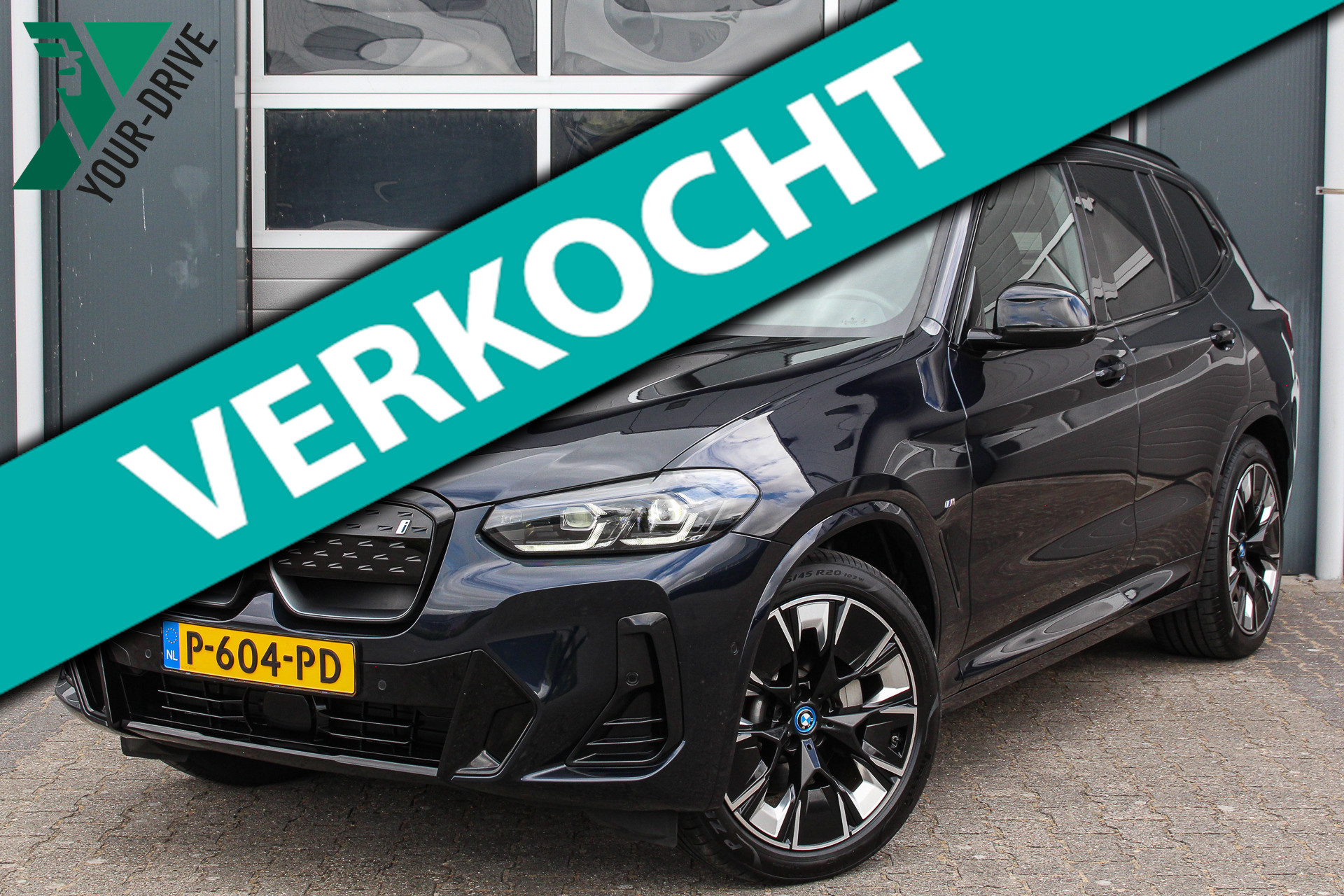 BMW Ix3 M Sport High Executive 80 kWh | 12 Mnd. Garantie & SOH 97,2%| Nette en zeer complete iX3 met historie 2022 - voorkant