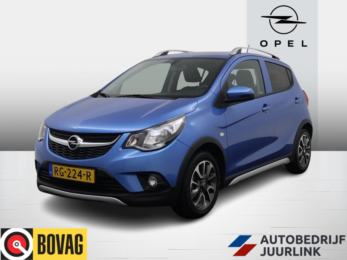 Opel Karl Rocks / Viva Rocks 1.0 Rocks Online Edition  Nav/Pdc/Lmv/Cruise 2017 - voorkant