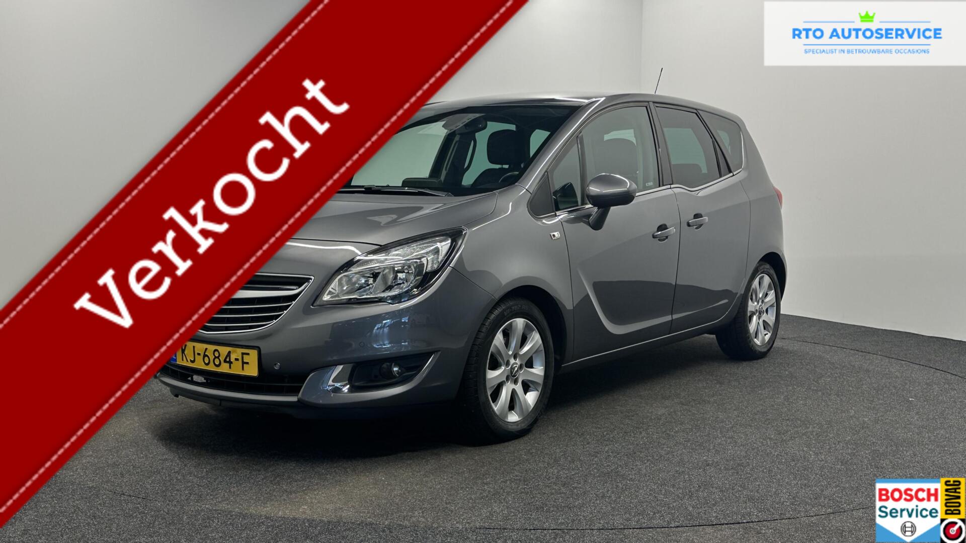 Opel Meriva 1.4 Turbo Blitz NAVIGATIE TREKHAAK CRUISE ECC LM. 2016 - voorkant
