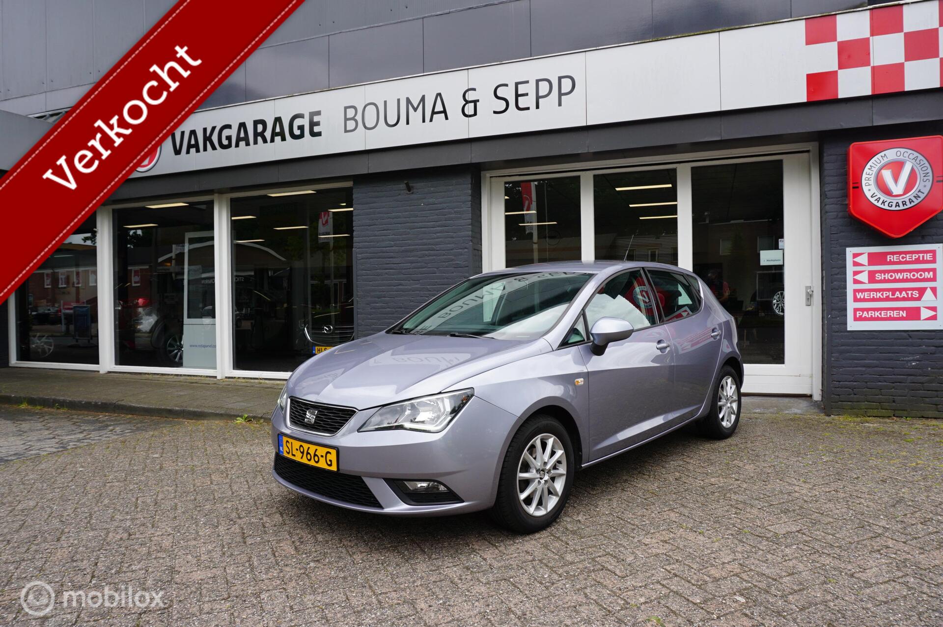 Seat Ibiza 1.2 TSI 90pk 5drs Style Airco Cruise 2017 - voorkant
