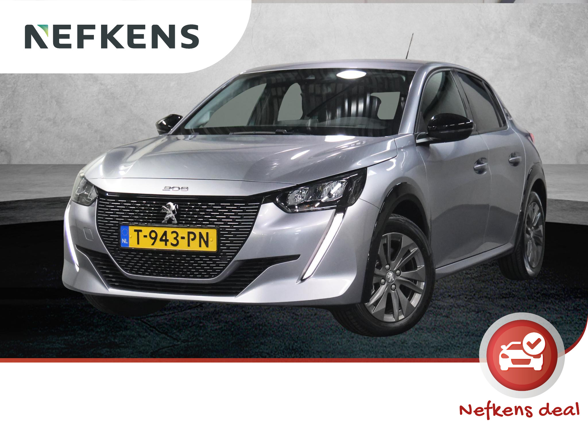 Peugeot 208 EV Allure Pack 50 kWh 136PK 2023 - voorkant