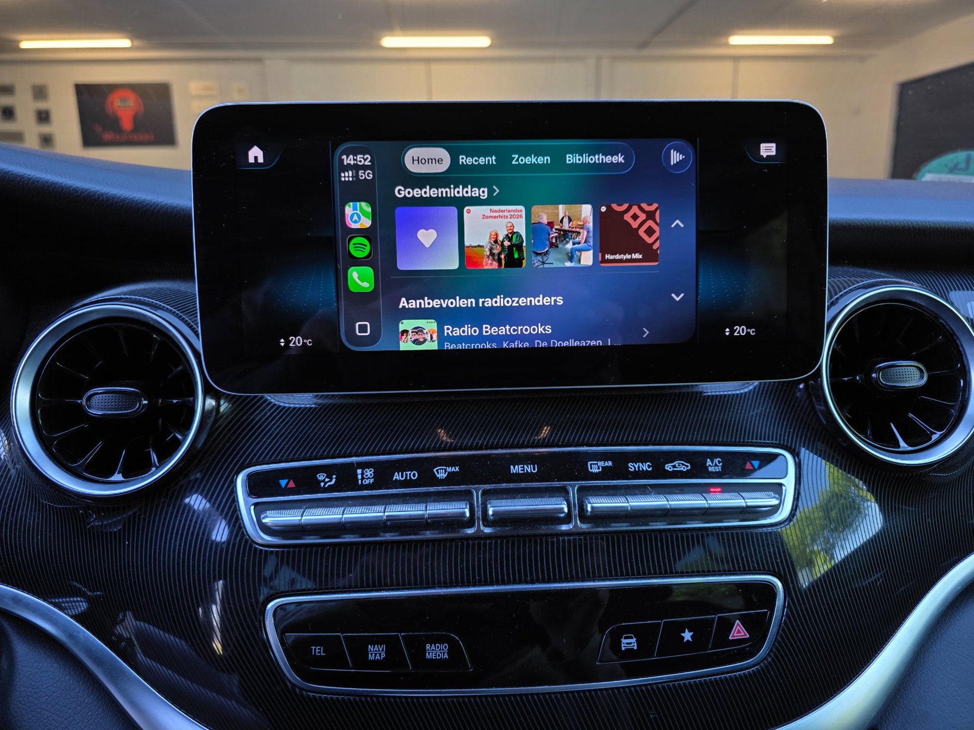 Foto van Mercedes-Benz V-klasse