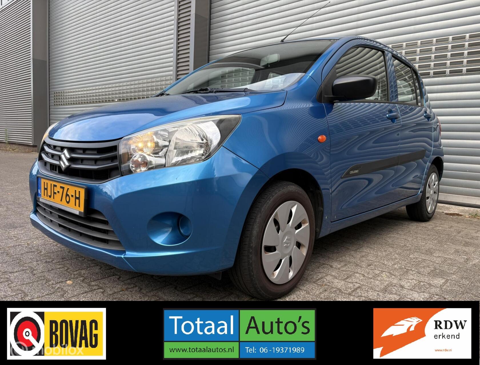 Suzuki Celerio 1.0 Comfort Automaat, Opvolger Suzuki Alto. 2016 - voorkant
