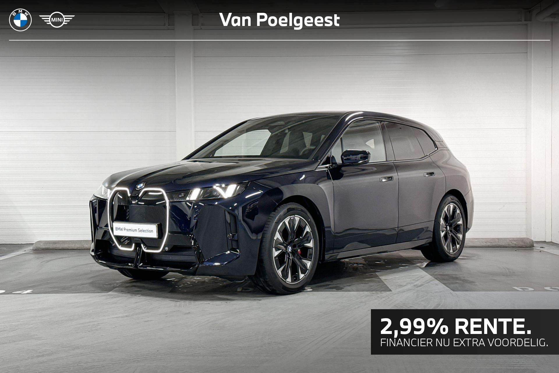 BMW Ix xDrive45 2025 - voorkant