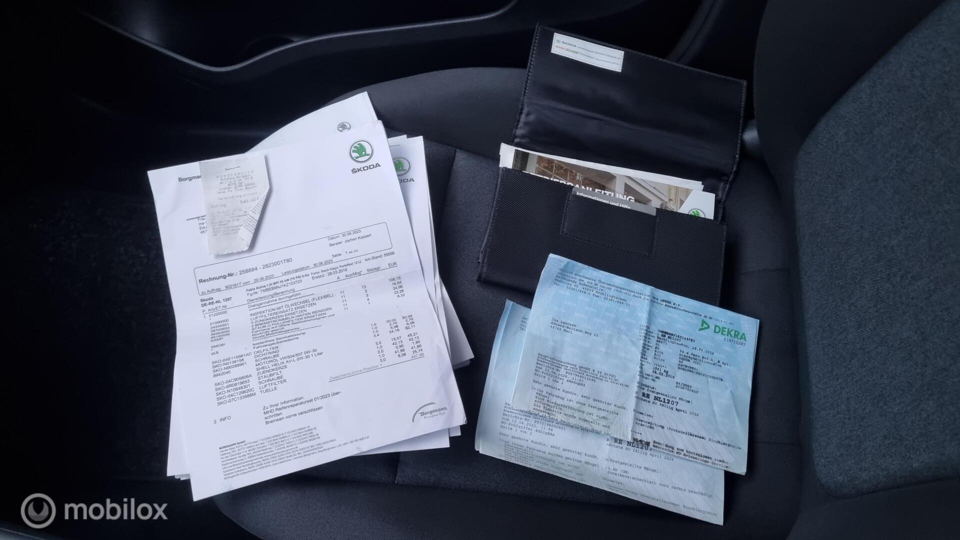 Foto van Skoda Fabia
