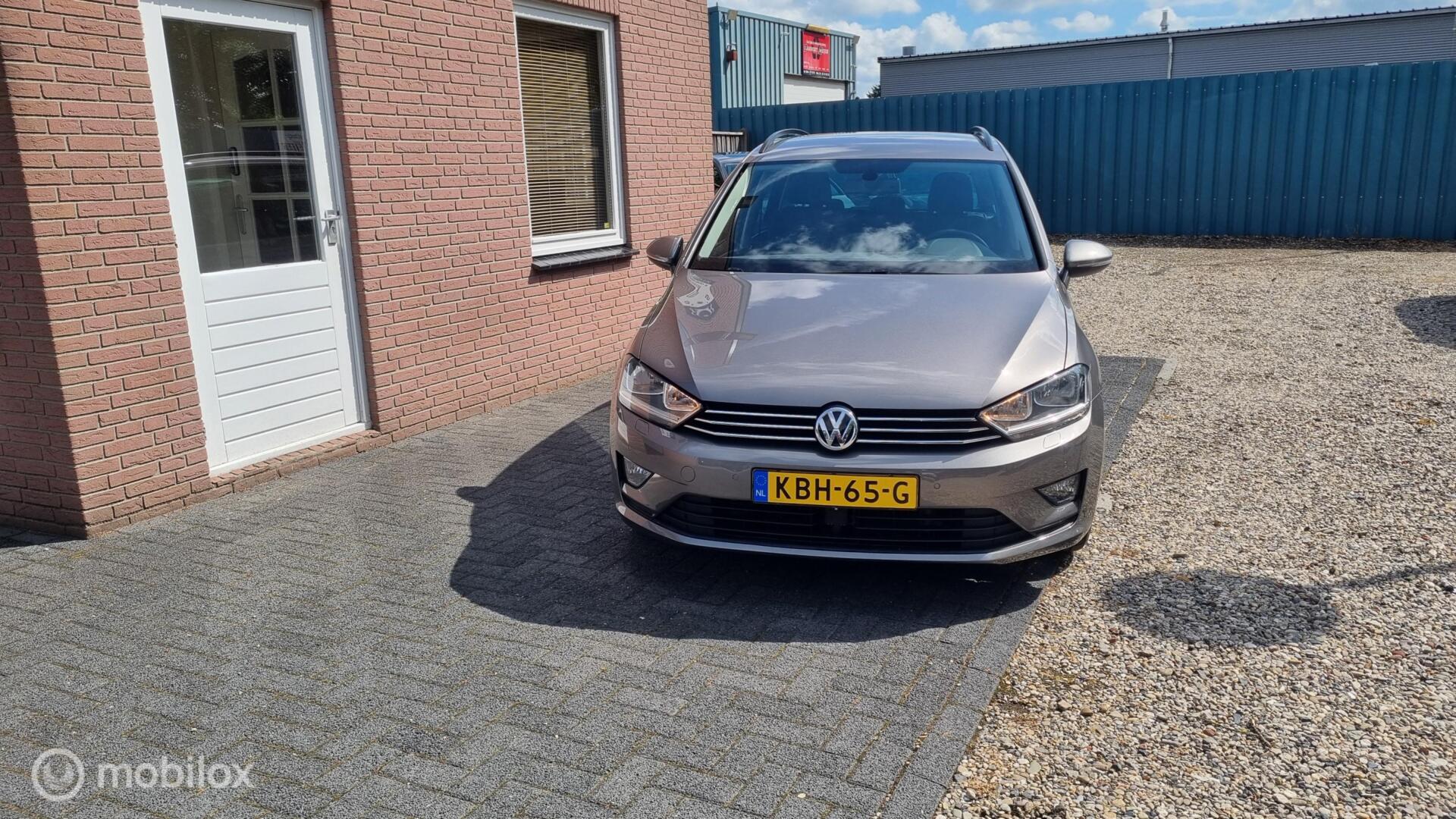 Volkswagen Golf Sportsvan 1.4 TSI Highline 125 pk 2014 - voorkant
