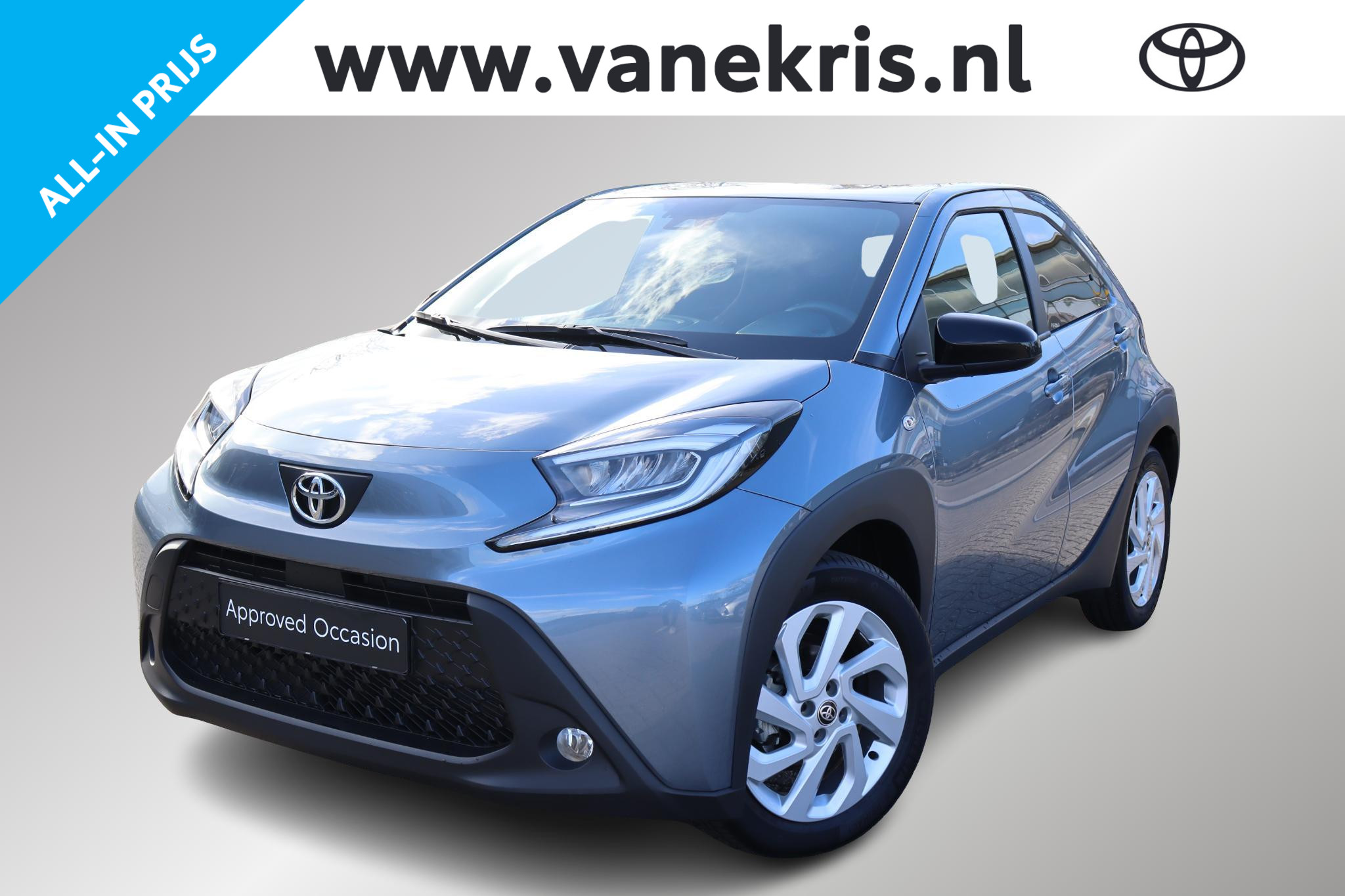 Toyota Aygo X 1.0 VVT-i S-CVT Pulse Limited Automaat 2025 - voorkant