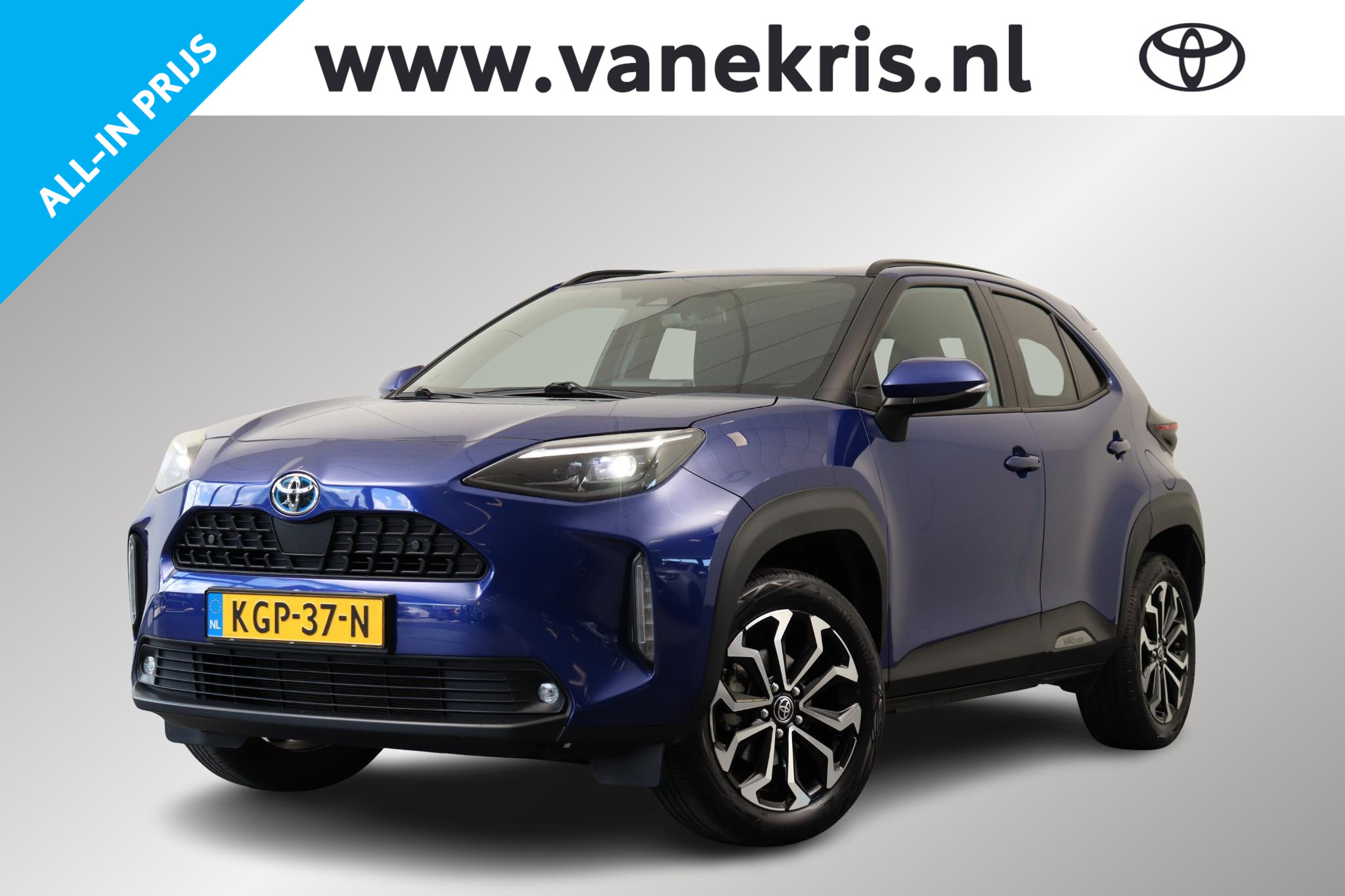Toyota Toyota Yaris Cross 1.5 Hybrid Dynamic, Blind spot, Parkeersensoren 2023 - voorkant