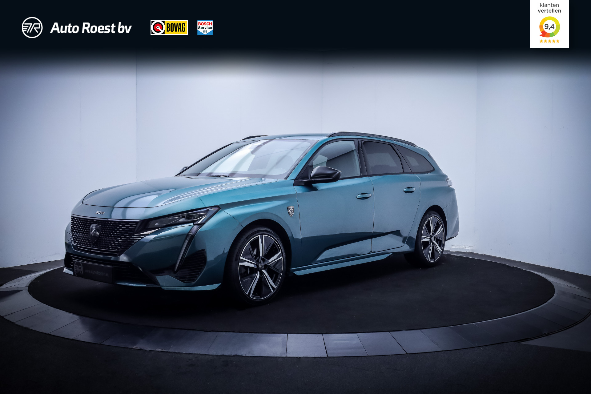 Peugeot 308 SW 1.2T Aut. GT-PACK 2023 - voorkant