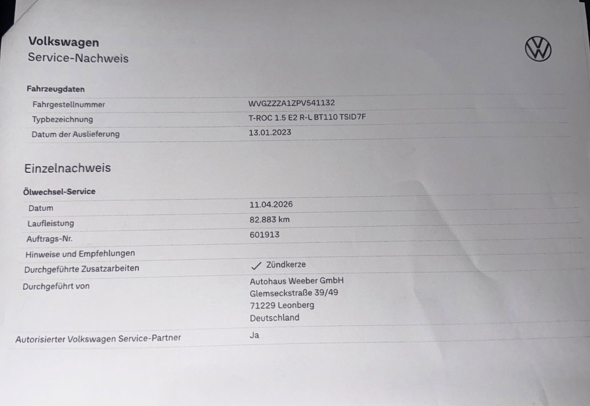 Foto van Volkswagen T-roc