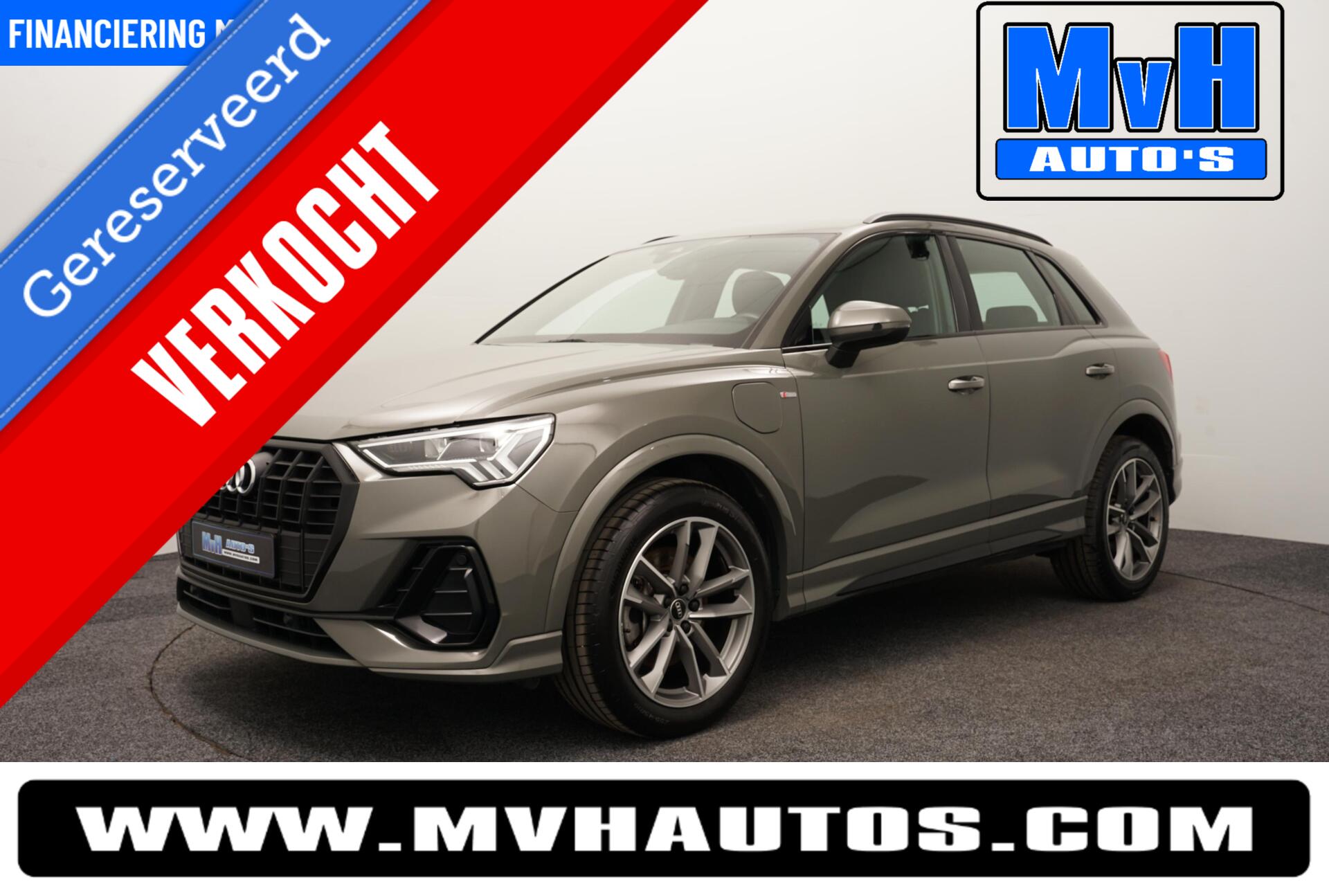 Audi Q3 45 TFSI e S edition|S-Line|245PK|CAMERA|VIRTUAL|LED 2022 - voorkant