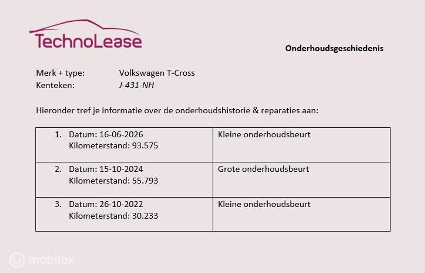 Foto van Volkswagen T-cross