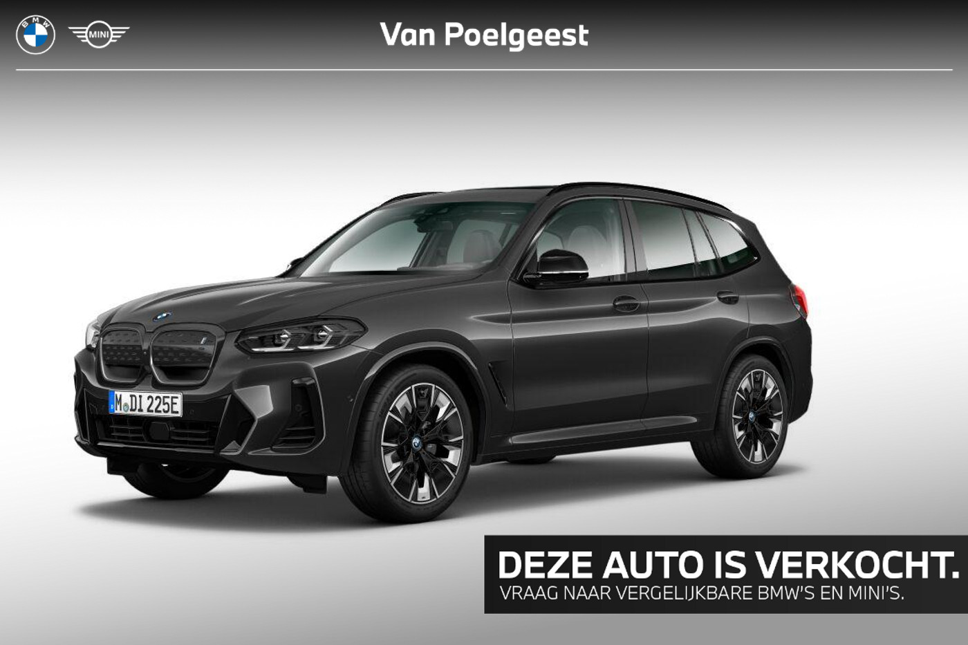 BMW Ix3 High Executive 2023 - voorkant