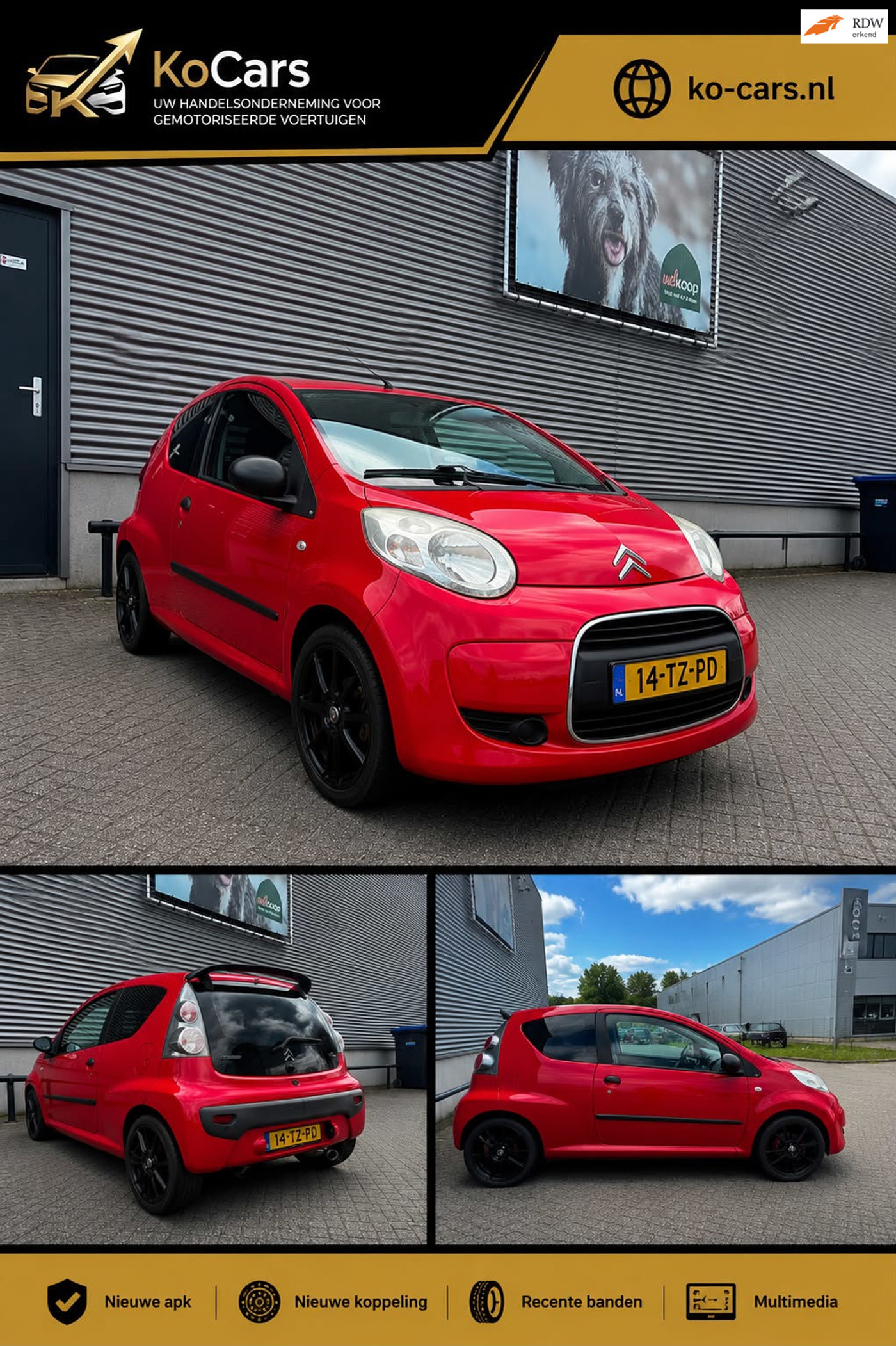 Citroen Citroen C1 1.0-12V Séduction 2007 - voorkant