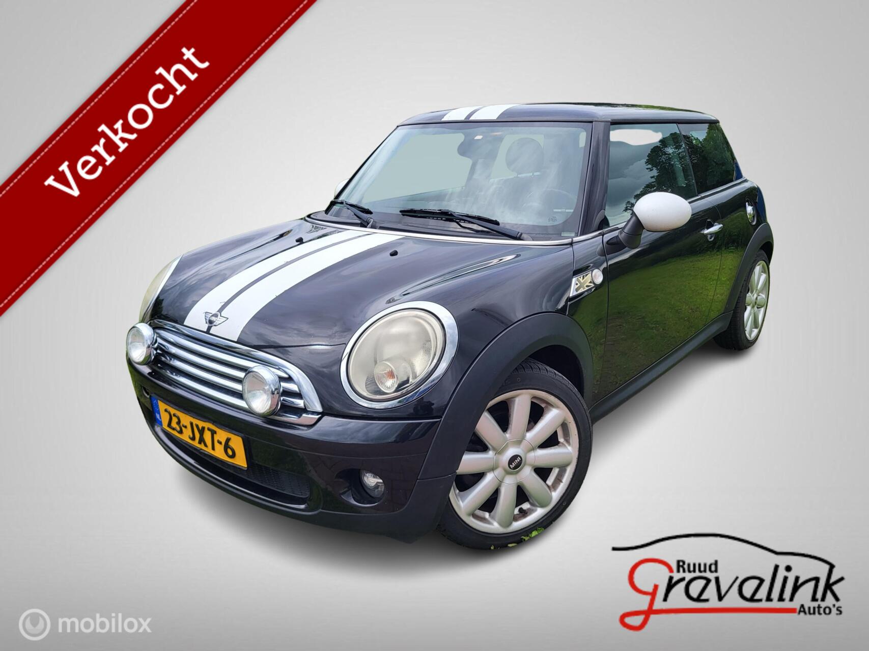Mini One 1.4 One Anniversary Cruise + Navi + Airco 2009 - voorkant