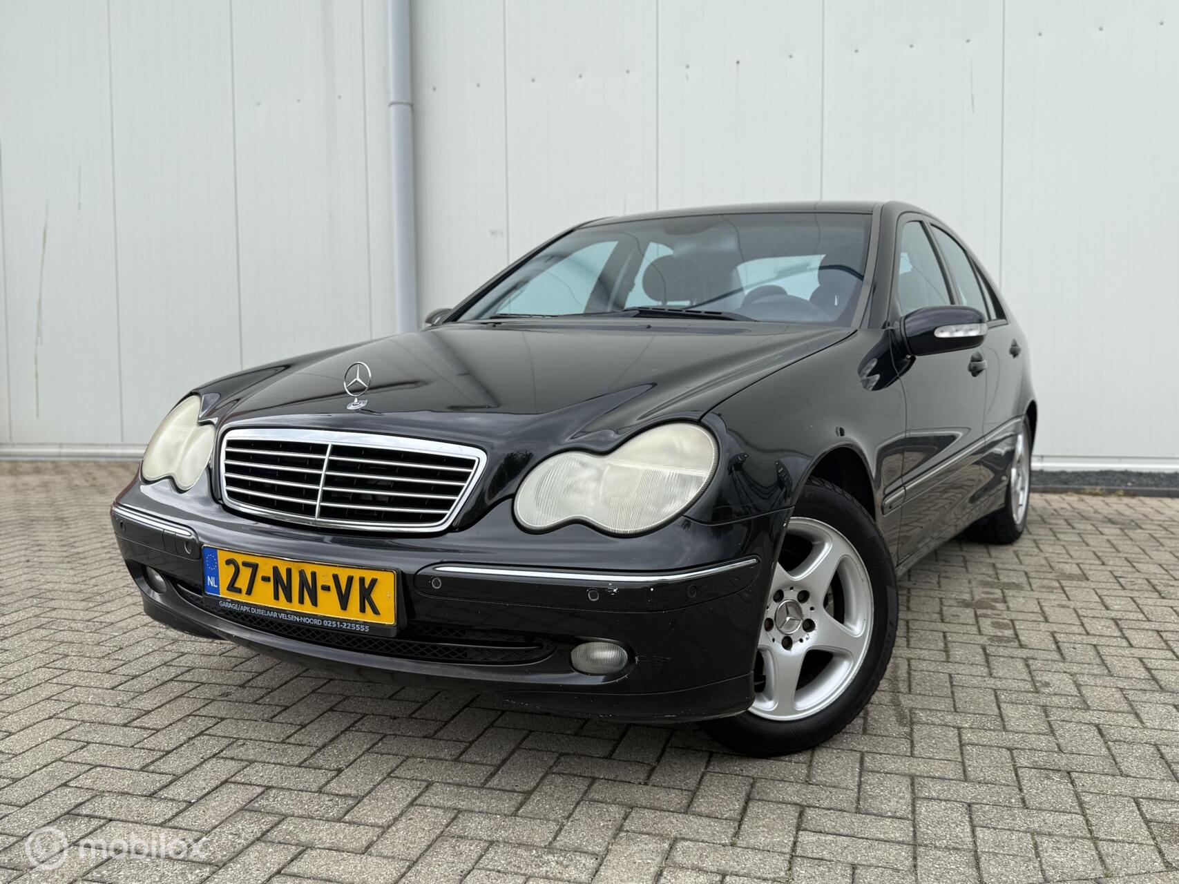 Mercedes-Benz C 180 Kompressor 180 K Avantgarde Airco Cruise BT LM velgen 2004 - voorkant