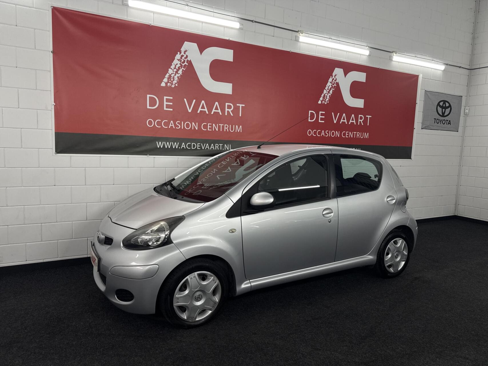 Toyota Aygo 1.0-12V Dynamic Blue - VERKOCHT! 2009 - voorkant