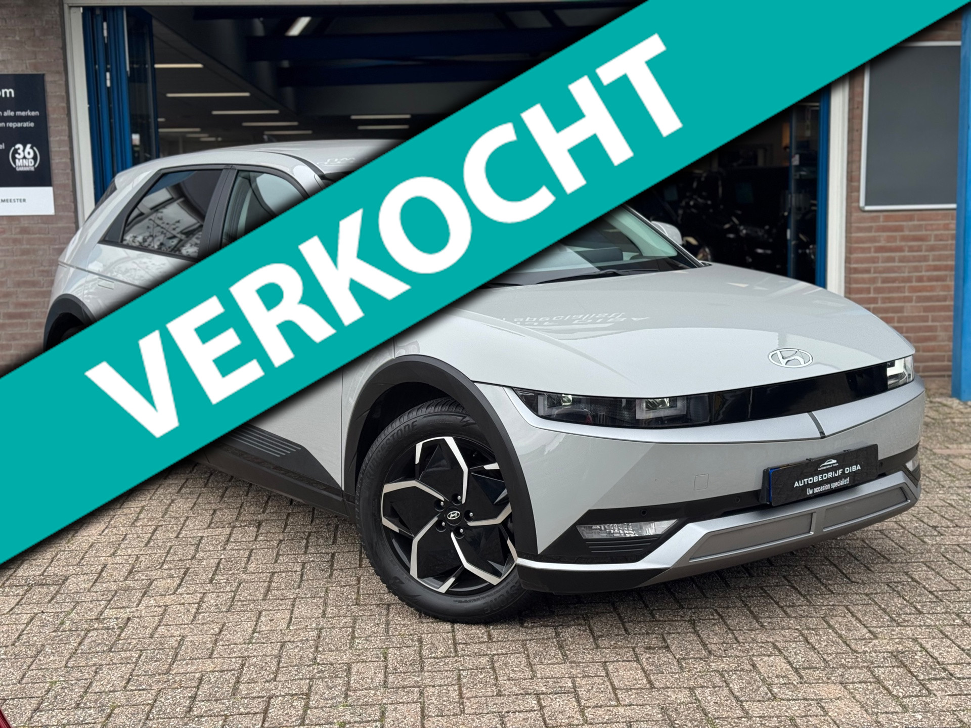 Hyundai Ioniq5 Connect 58 kWh 2021 AUT NAVI BTW 1e Eig! 2021 - voorkant