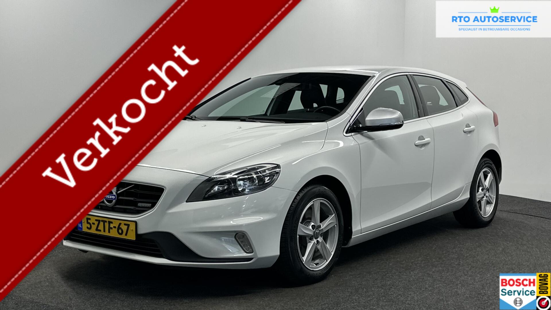 Volvo V40 1.6 T3 R-Design TREKHAAK ECC CRUISE NAVIGATIE LM. 2015 - voorkant