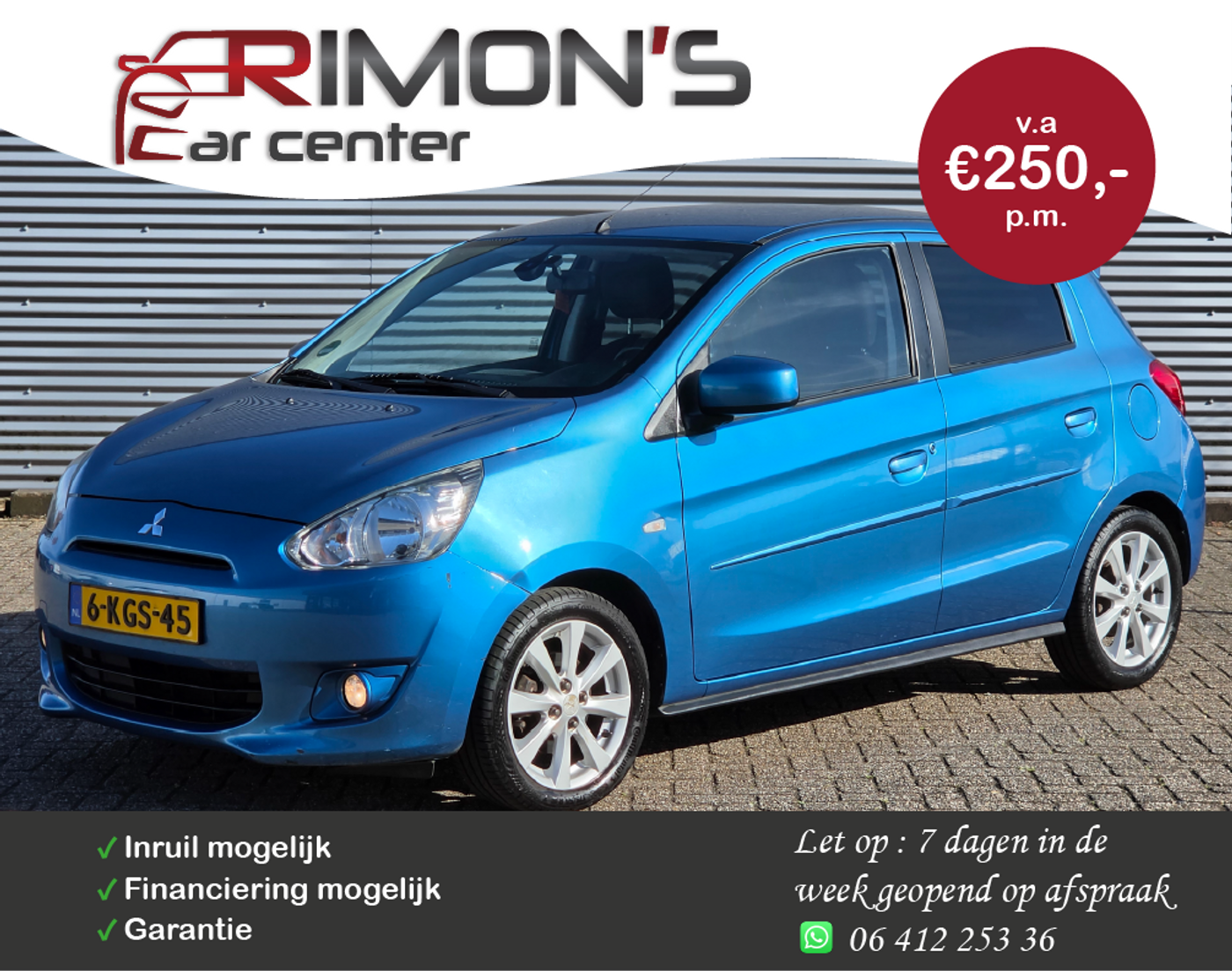 Foto van Mitsubishi Mitsubishi Space Star