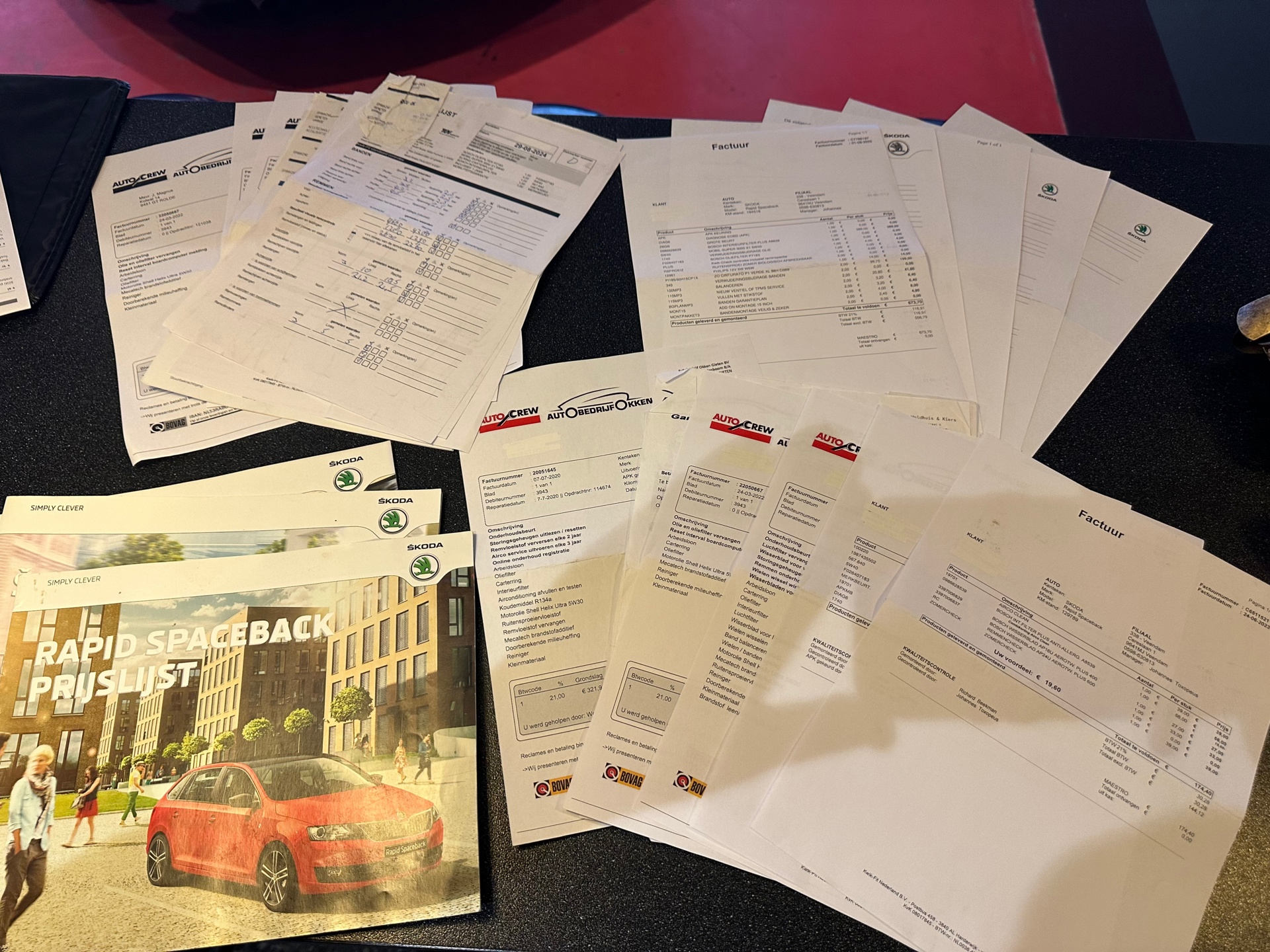 Foto van Skoda Rapid