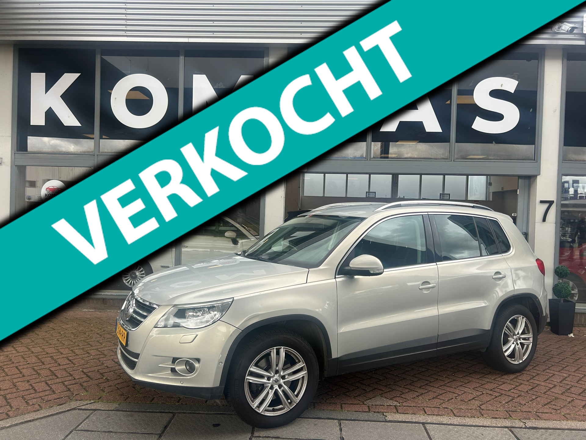 Volkswagen Tiguan 2.0 TSI 4Motion |AUT|1EIG|Airco|StoelVW.|Trekhaak|PDC|Scherm|EL.Ramen|LM.Velgen| 2010 - voorkant