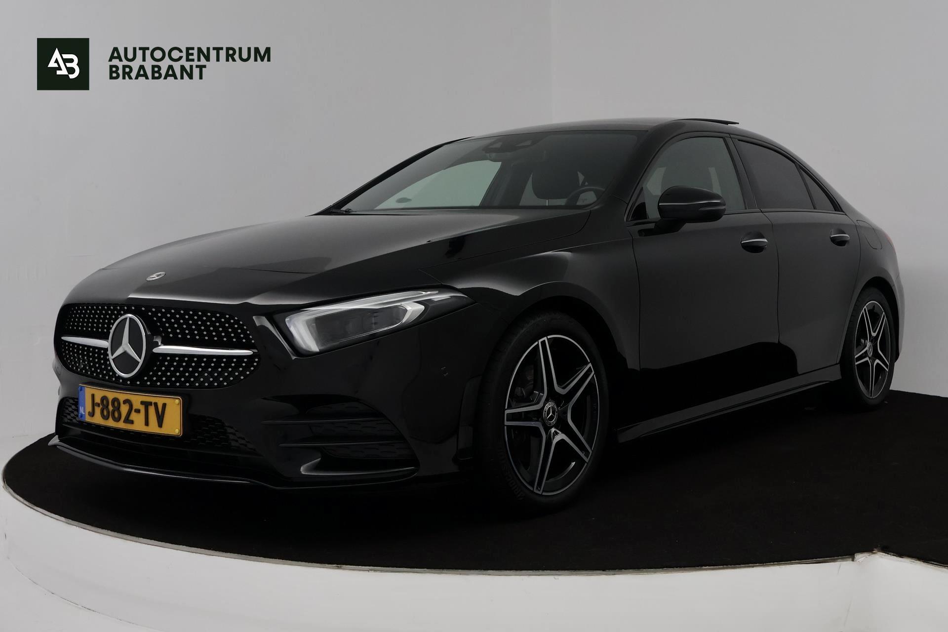 Mercedes-Benz A-klasse 200 Business Solution AMG (PANORAMADAK, STOELVERWARMING, ACHTERUITRIJCAMERA, SFEERVERLICHTING) 2020 - voorkant