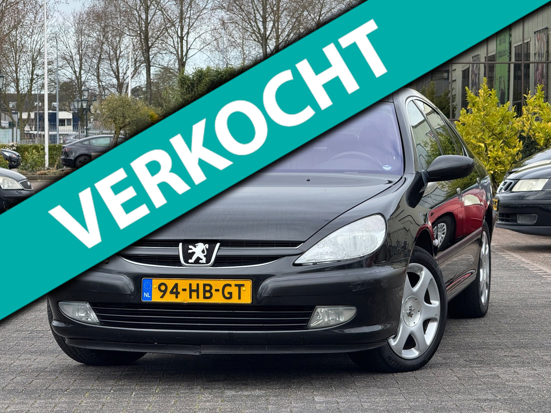Peugeot 607 2.2-16V Pack | Automaat | Leder memory stoelen | Parkeersensoren | Climate control | Elektrische spiegels | Bluethooth 2001 - voorkant
