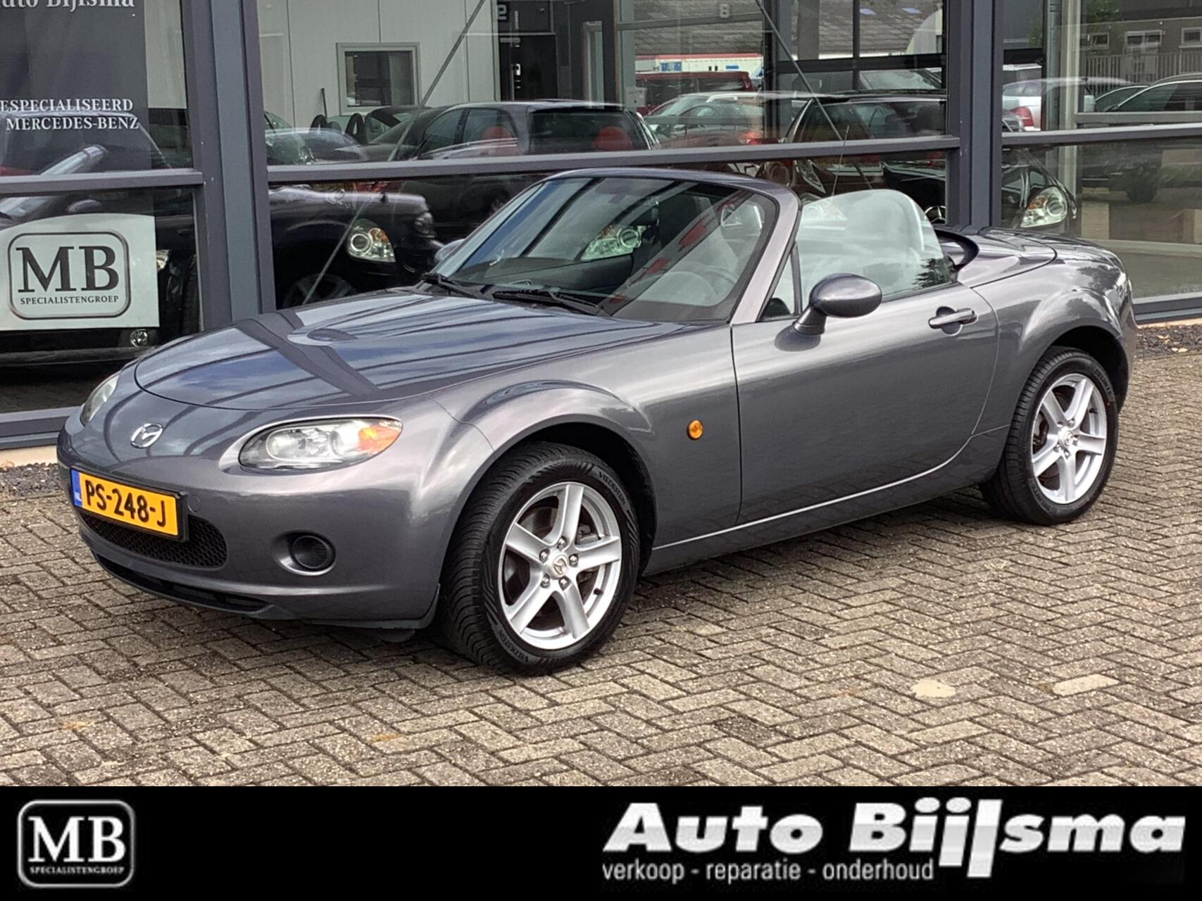 Mazda Mazda Mx-5 1.8 Exclusive, airco, cruise, parkeersensoren, stoelverwarming 2007 - voorkant
