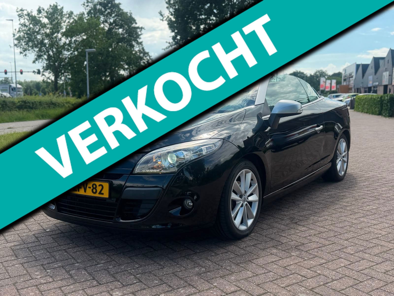 Renault Megane 2.0 Benzine - Cabrio - Automaat - Xenon - Top staat 2010 - voorkant
