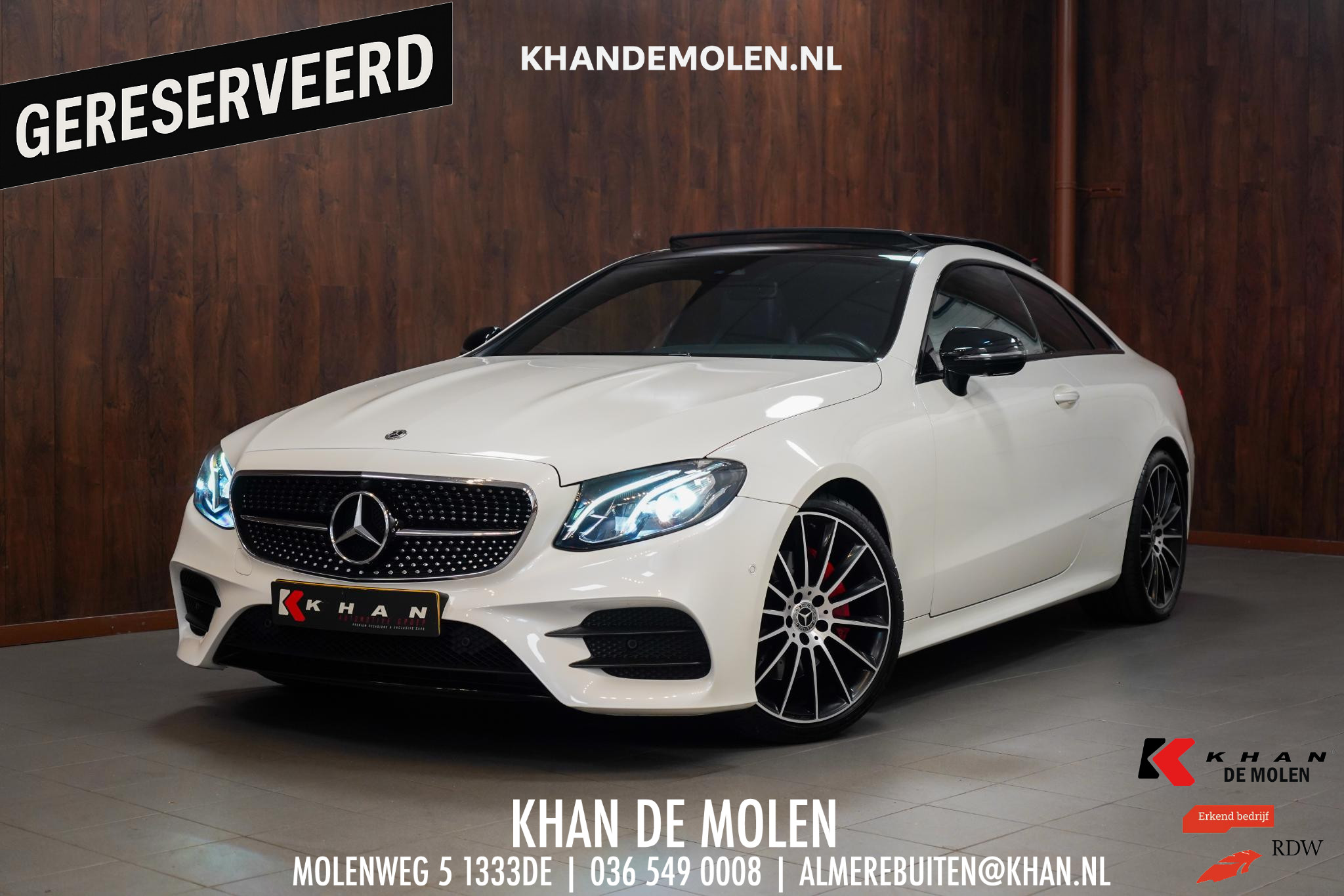 Mercedes-Benz E 200 200 AMG 2018 - voorkant