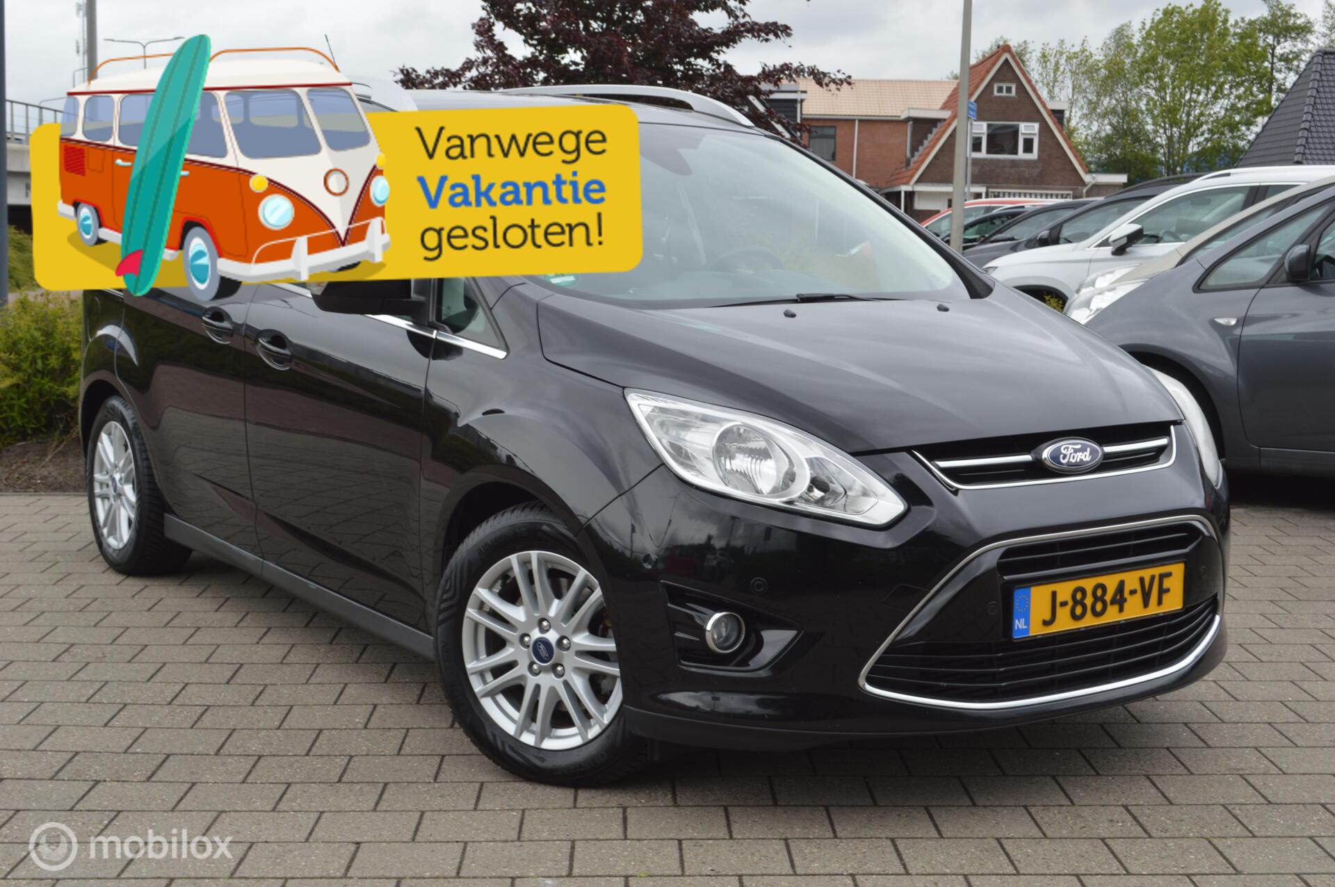 Ford Grand C-max 1.6T 150pk Edition Plus 7pers. 2014 - voorkant